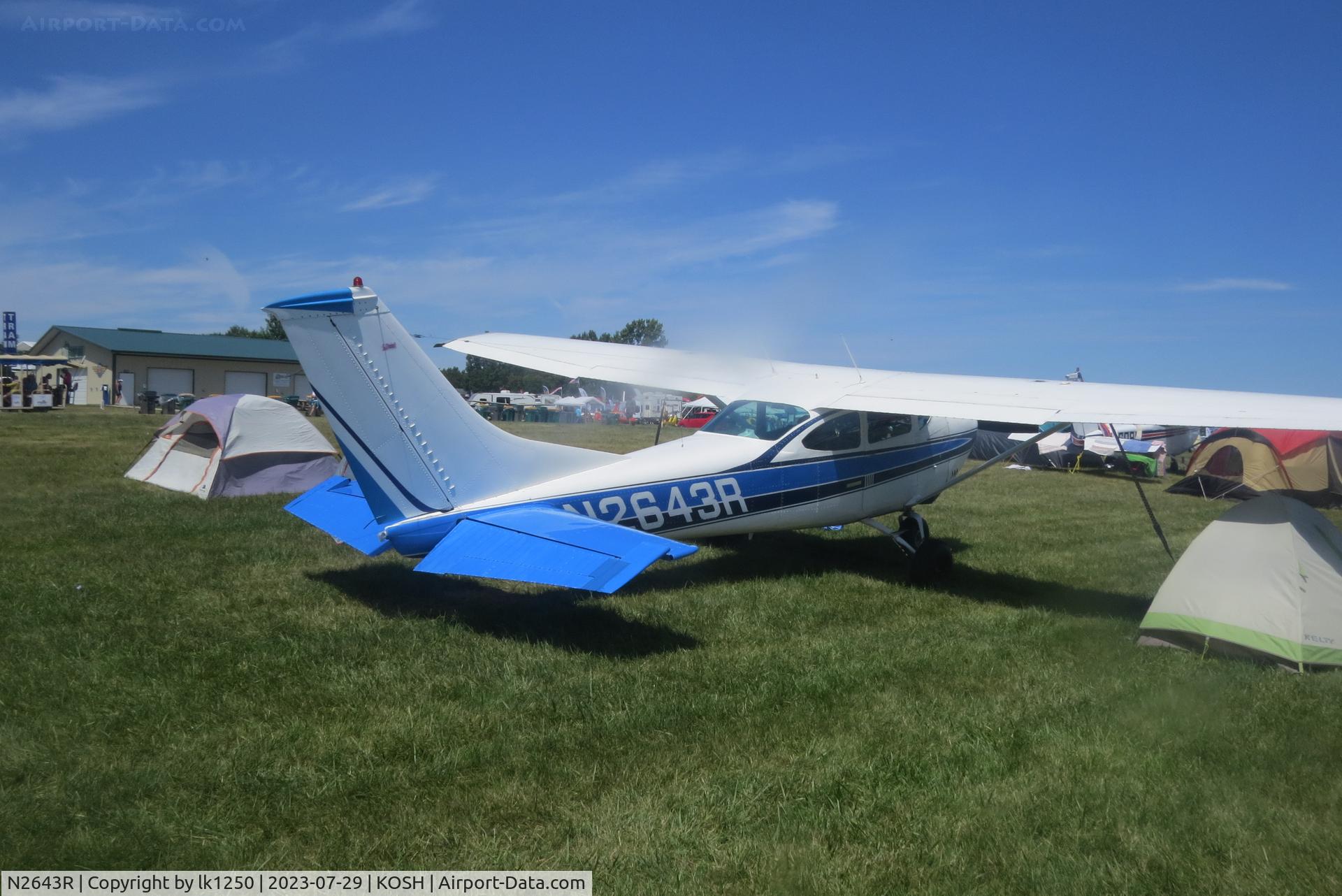 N2643R, 1967 Cessna 182K Skylane C/N 18258343, This Cessna Skylane was at EAA Air Venture 2023