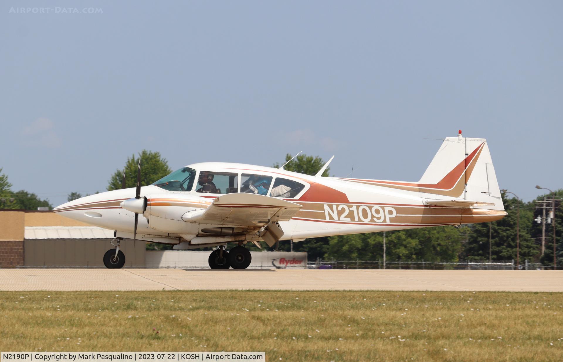 N2190P, 1956 Piper PA-23 C/N 23-799, Piper PA-23