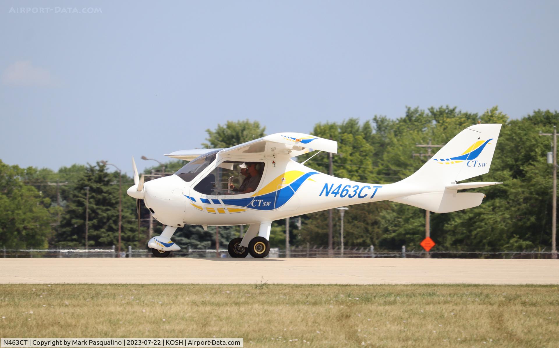 N463CT, 2007 Flight Design CTSW C/N 07-02-10, Flight Design CTSW