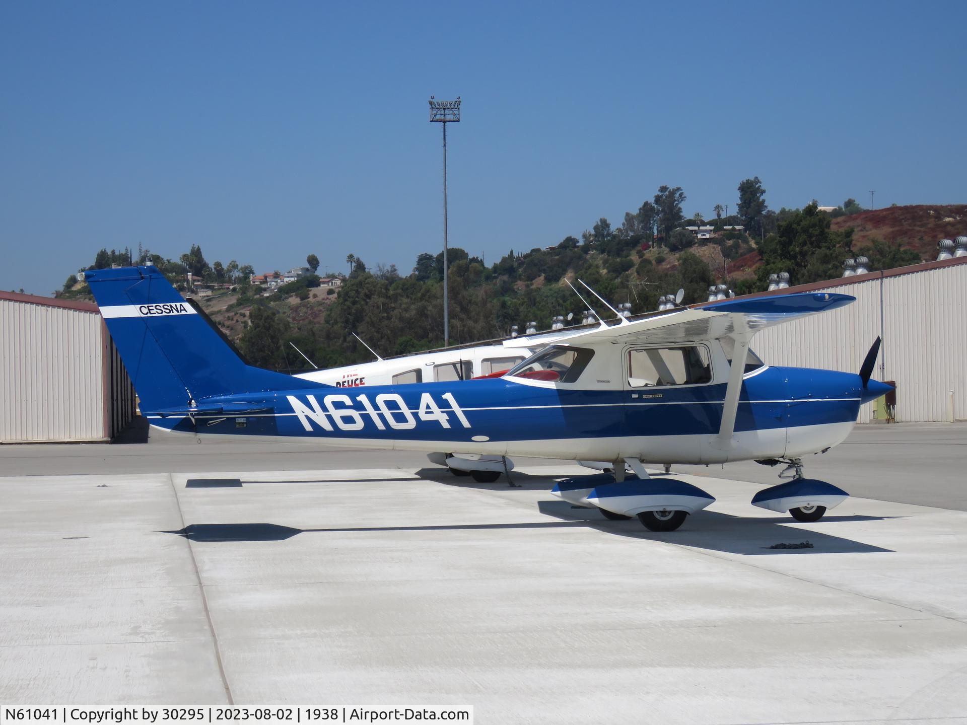 N61041, 1969 Cessna 150J C/N 150-70758, Parked