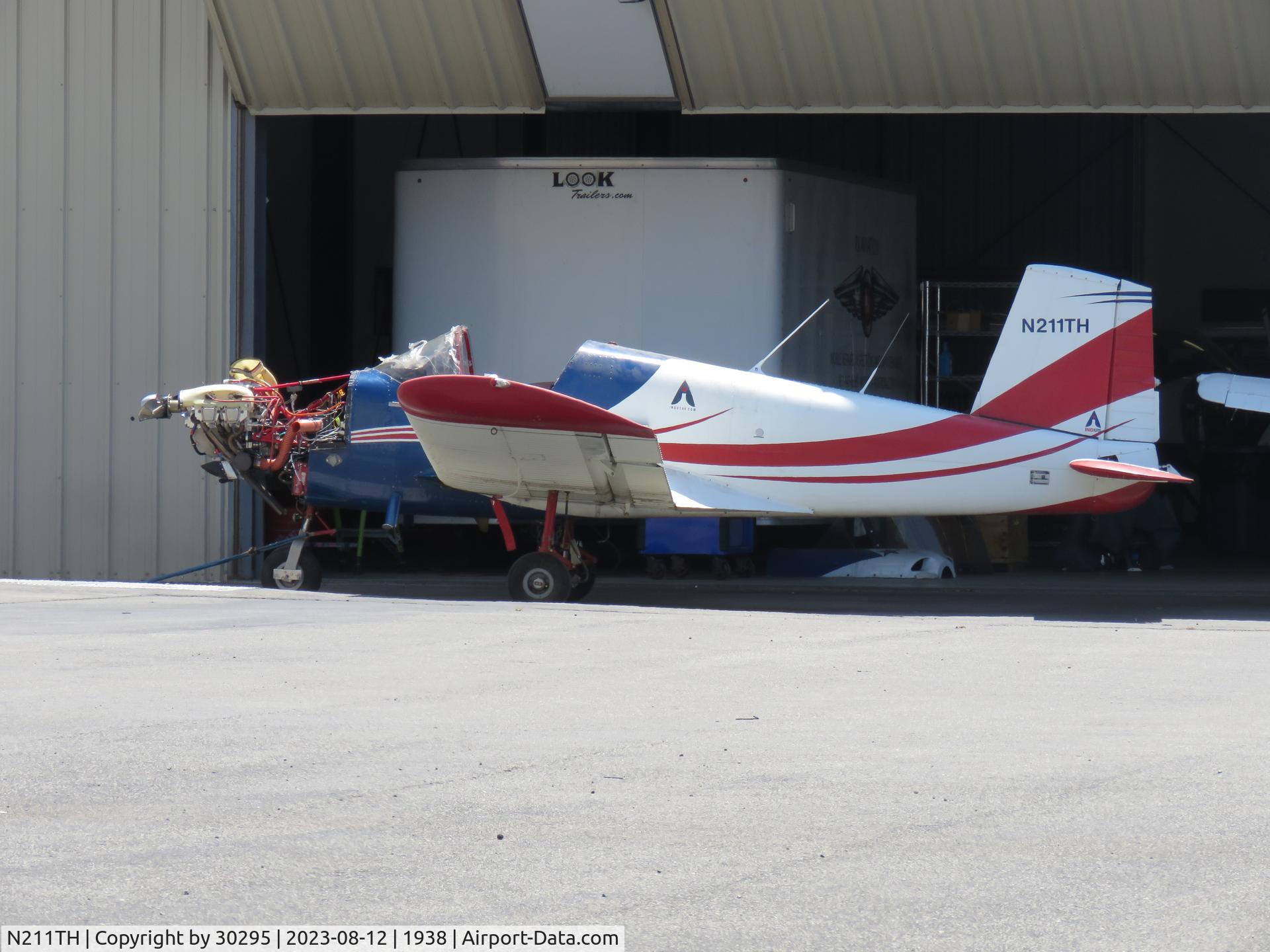 N211TH, 2005 Thorp T-211 Sky Skooter C/N 003X, Being worked on