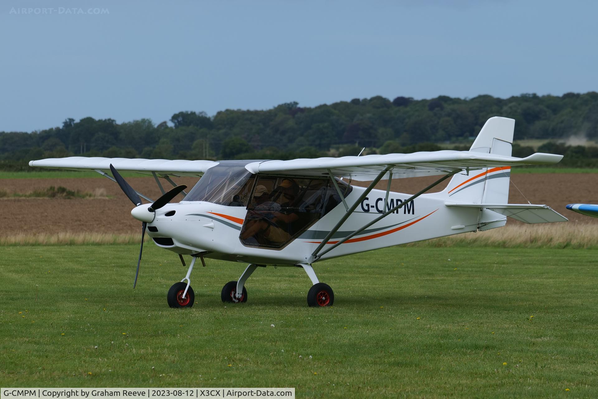 G-CMPM, 2023 Flylight Airsports Ltd Skyranger Nynja C/N 365-20, Parked at Northrepps.