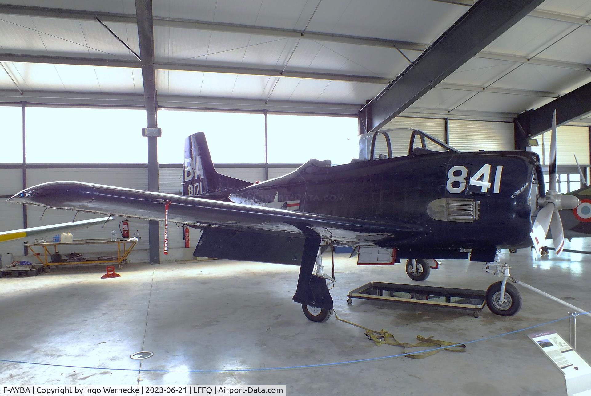 F-AYBA, 1954 North American T-28B Trojan C/N 200-242 (138171), North American T-28B Trojan at the Musee Volant Salis/Aero Vintage Academy, Cerny