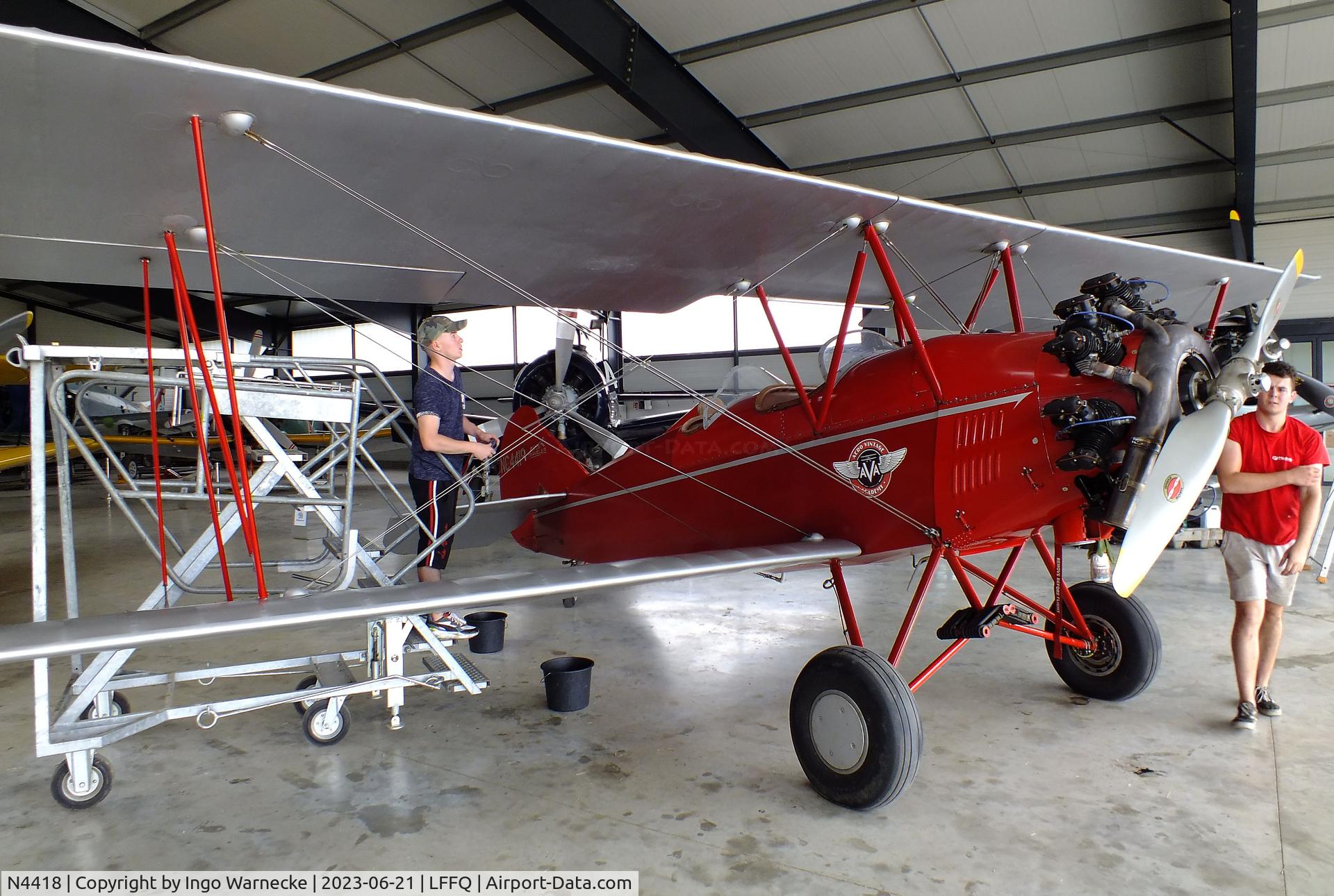 N4418, 1928 Curtiss-Wright Travel Air 4000 C/N 378, Curtiss-Wright Travel Air 4000 at the Musee Volant Salis/Aero Vintage Academy, Cerny