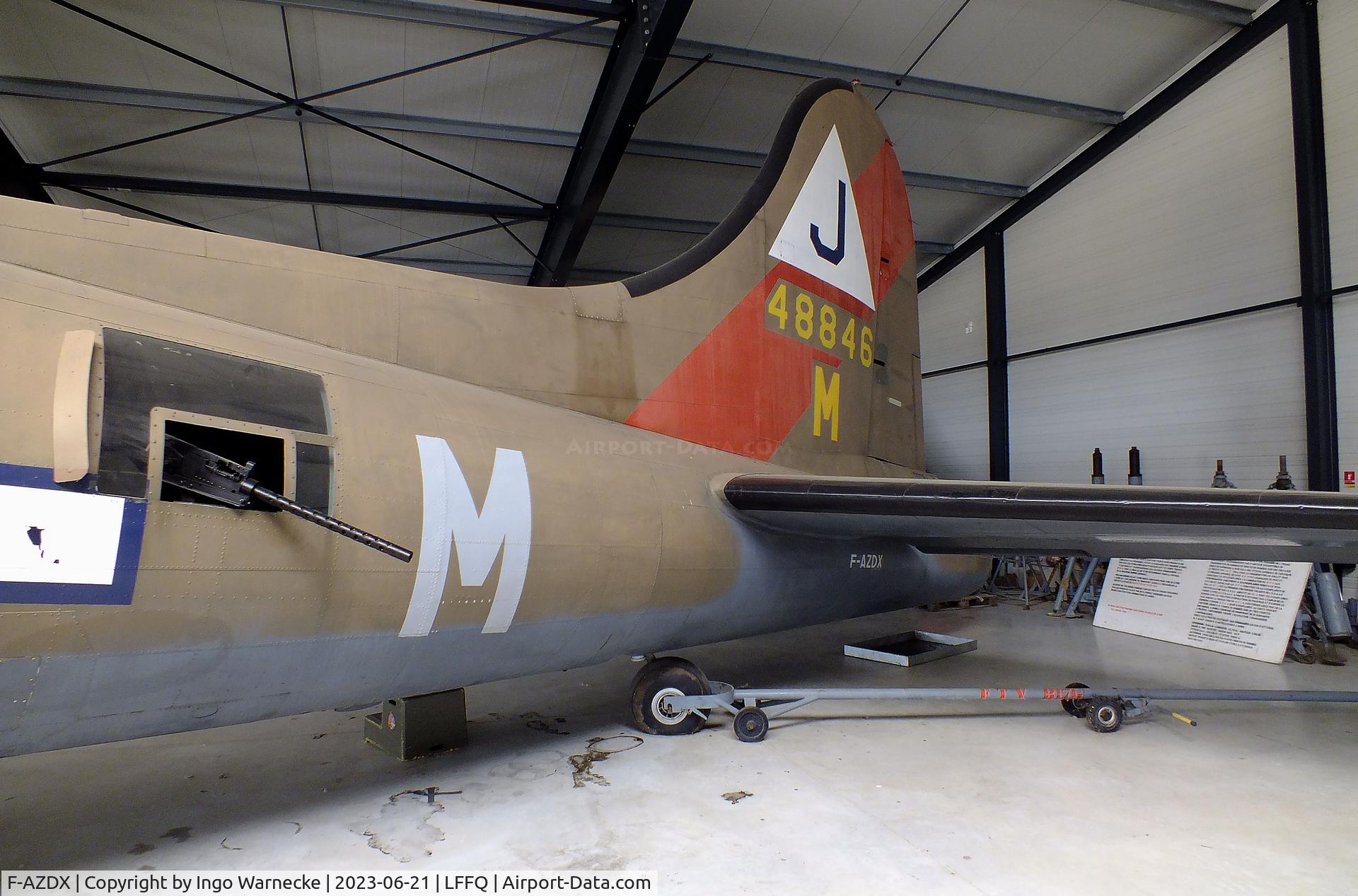 F-AZDX, 1944 Boeing B-17G Flying Fortress C/N 8246, Boeing B-17G Flying Fortress at the Musee Volant Salis/Aero Vintage Academy, Cerny
