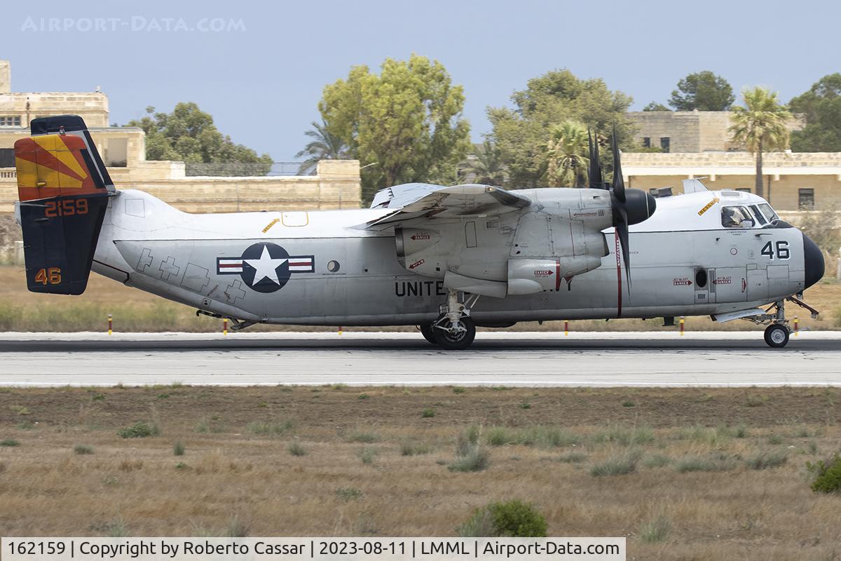 162159, Grumman C-2A Greyhound C/N 39, Runway 31 Backtrack