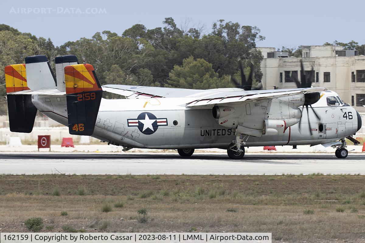 162159, Grumman C-2A Greyhound C/N 39, Runway 31 Backtrack
