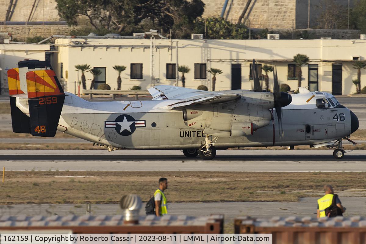 162159, Grumman C-2A Greyhound C/N 39, Runway 31 Backtrack