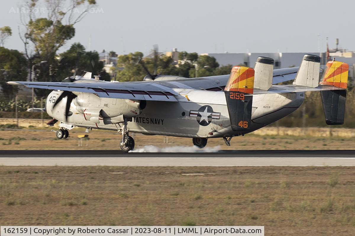 162159, Grumman C-2A Greyhound C/N 39, Runway 31 Backtrack