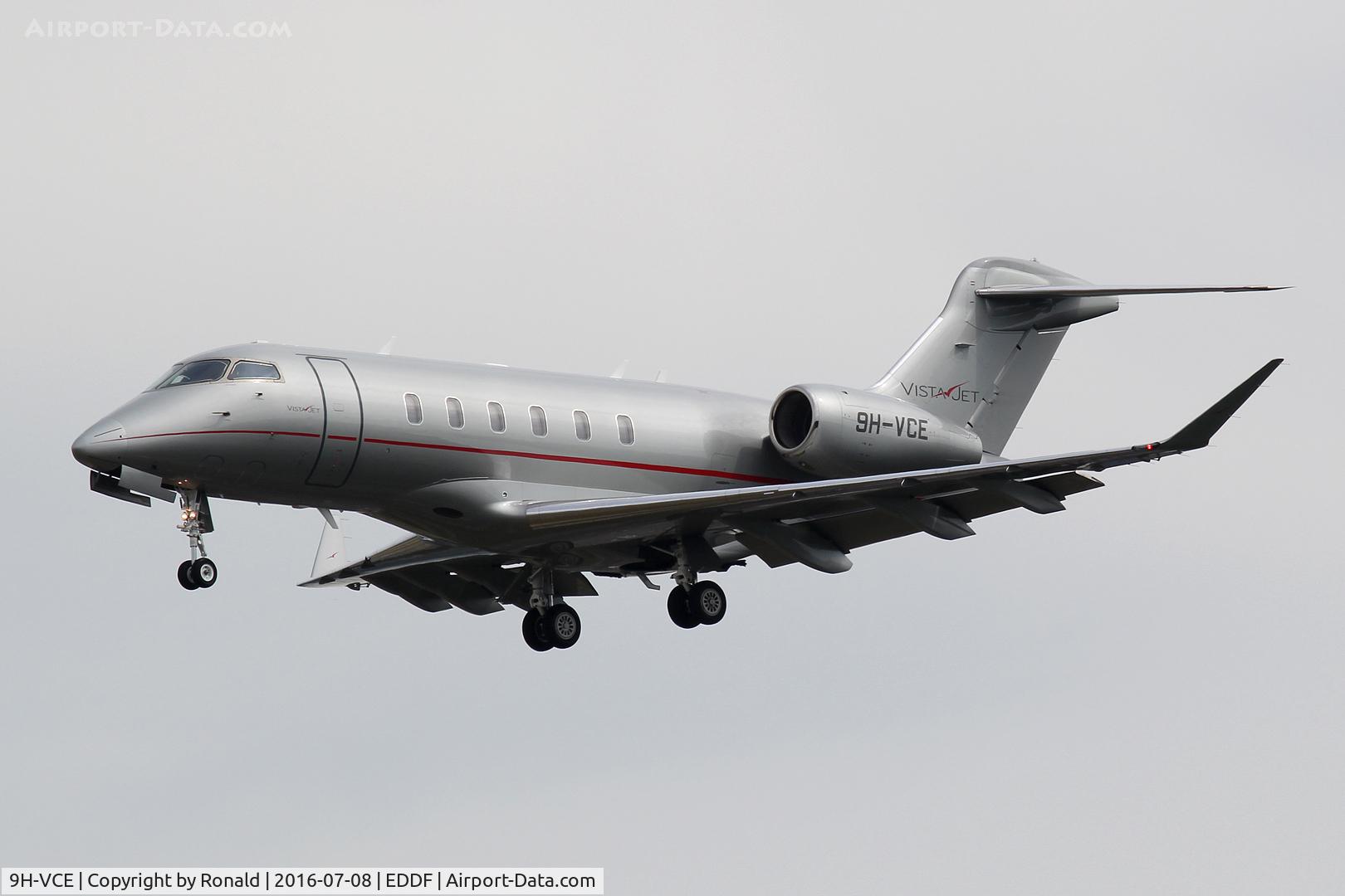 9H-VCE, 2014 Bombardier Challenger 350 (BD-100-1A10) C/N 20540, at fra