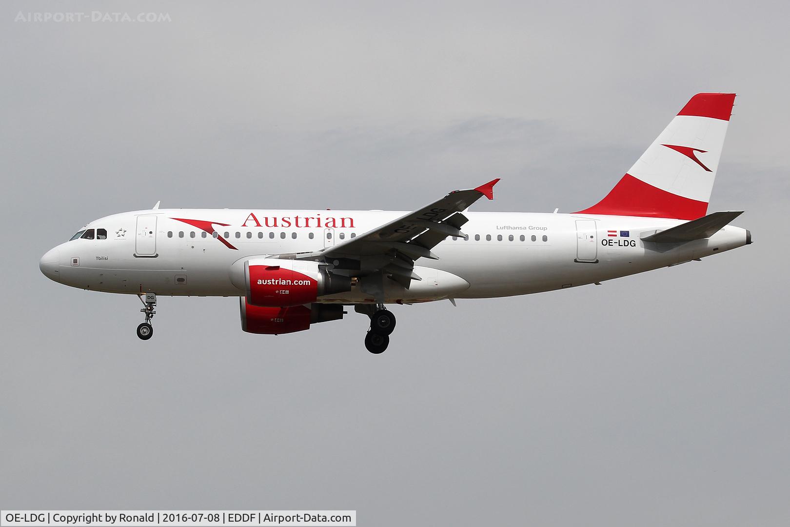 OE-LDG, 2006 Airbus A319-112 C/N 2652, at fra