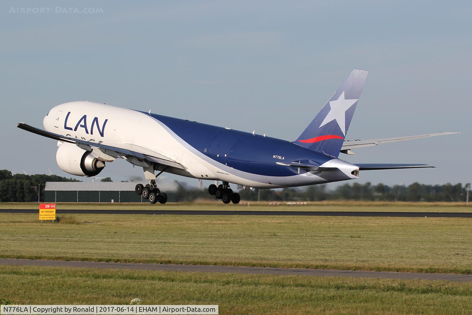N776LA, 2012 Boeing 777-F16 C/N 38091, at spl