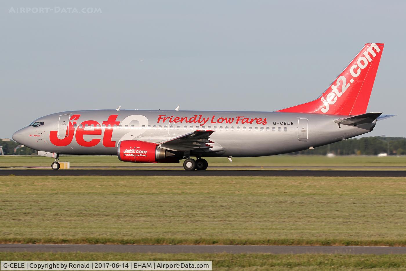 G-CELE, 1988 Boeing 737-33A C/N 24029, at spl