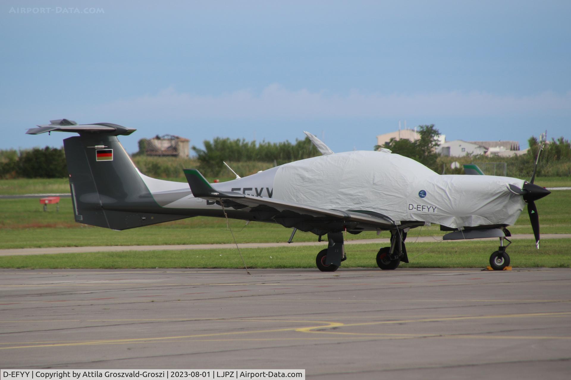 D-EFYY, 2022 Diamond DA-50 RG C/N 50.C.A.A.037, LJPZ - Portorož Airport, Slovenia