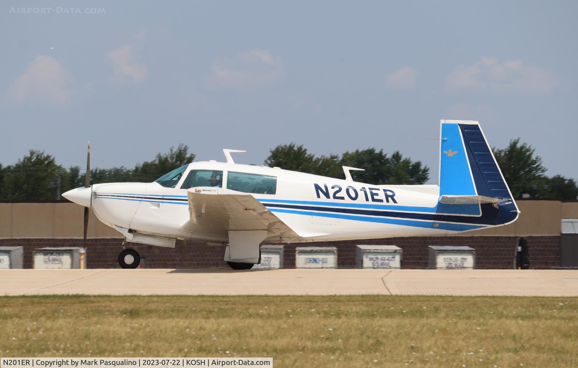 N201ER, 1977 Mooney M20J 201 C/N 24-0141, Mooney M20J