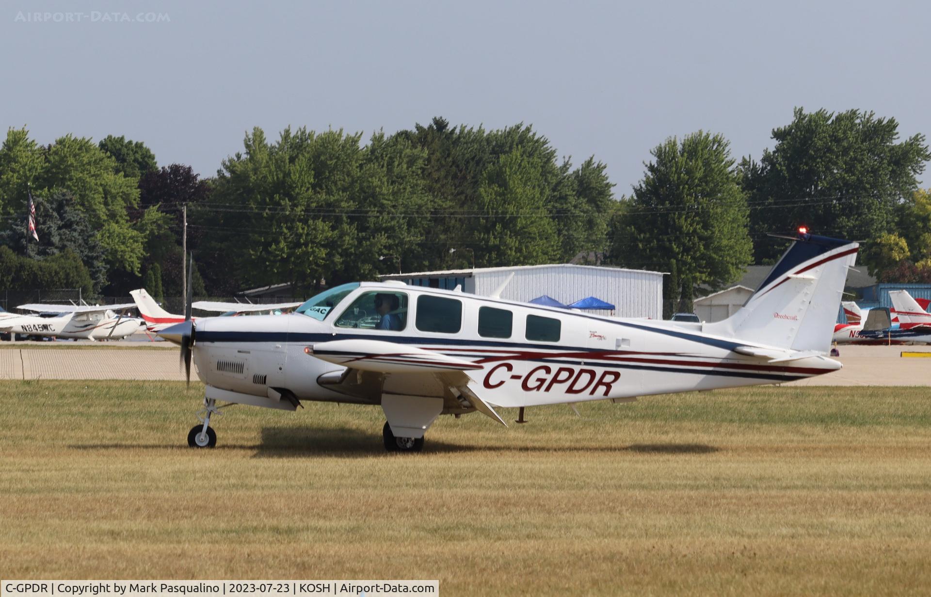 C-GPDR, 1999 Beech A36 Bonanza 36 C/N E-3250, Beech A36