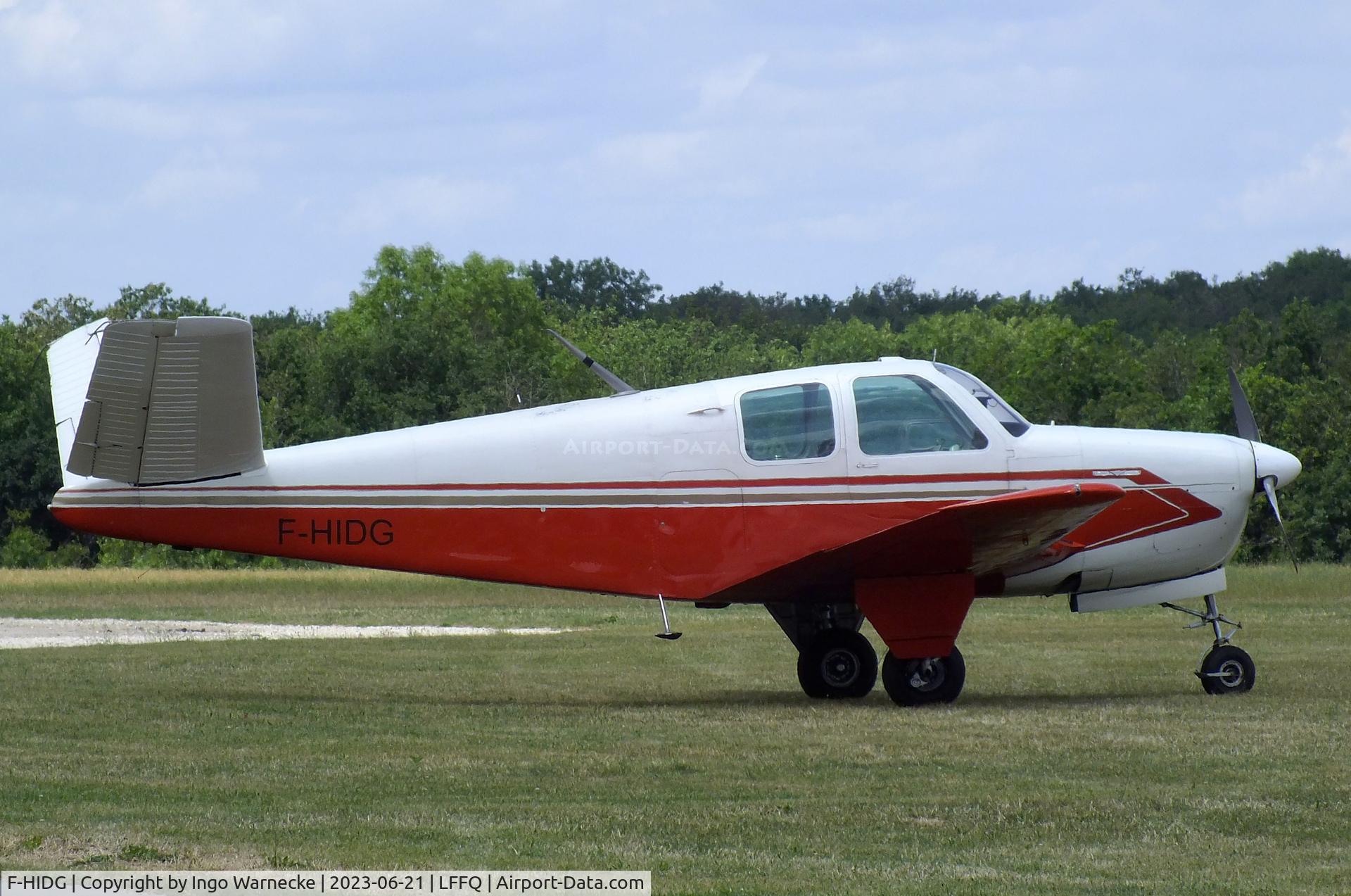 F-HIDG, 1953 Beech 35 Bonanza Bonanza C/N D-3540, Beechcraft 35 Bonanza  at La-Ferte-Alais airfield