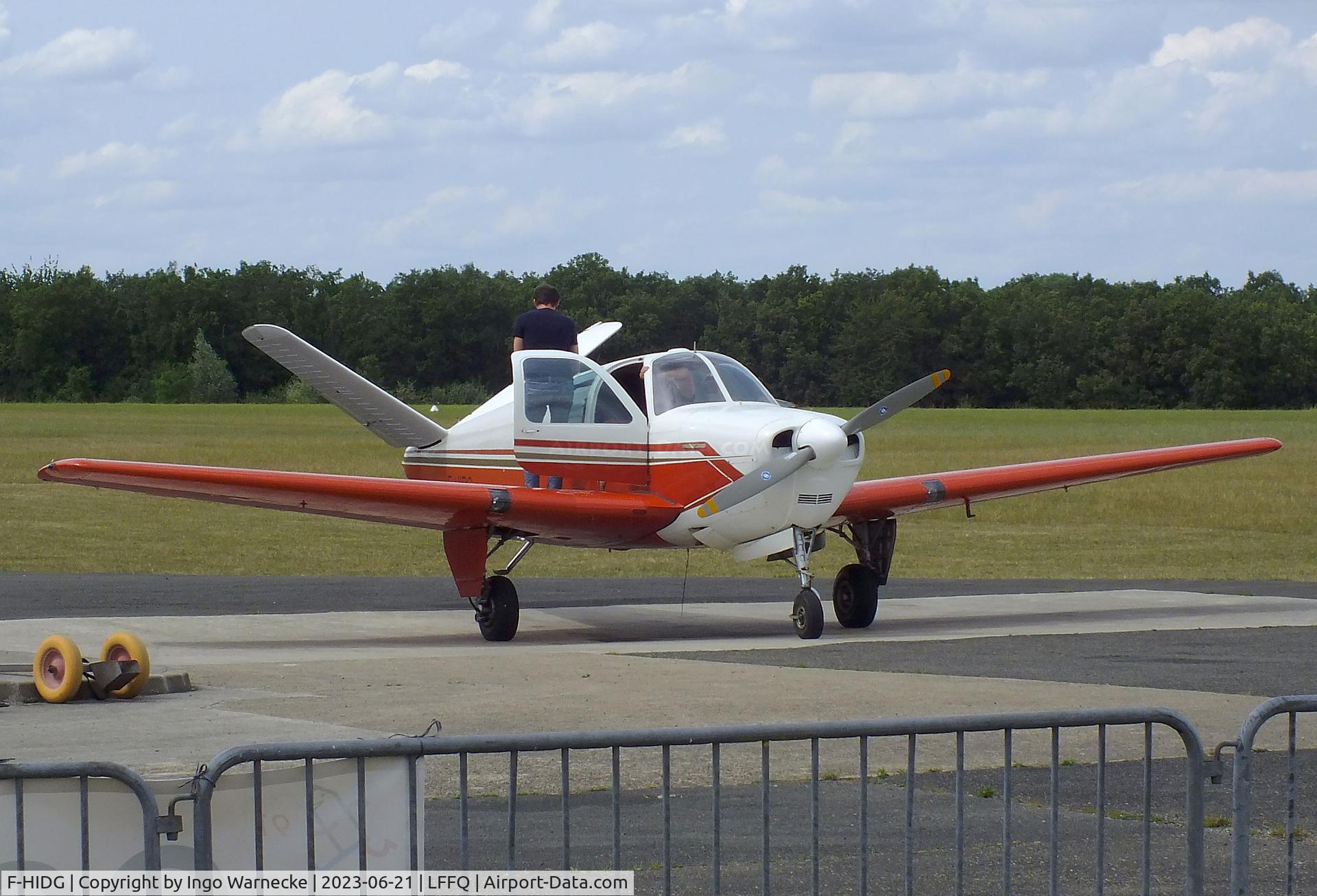 F-HIDG, 1953 Beech 35 Bonanza Bonanza C/N D-3540, Beechcraft 35 Bonanza  at La-Ferte-Alais airfield
