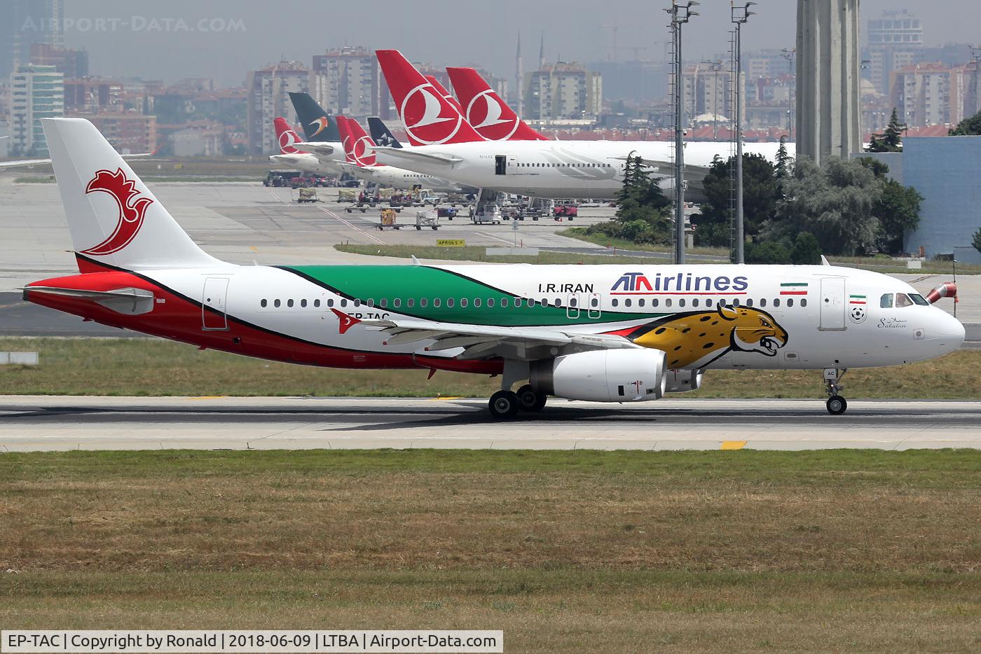EP-TAC, 1993 Airbus A320-231 C/N 405, at ist