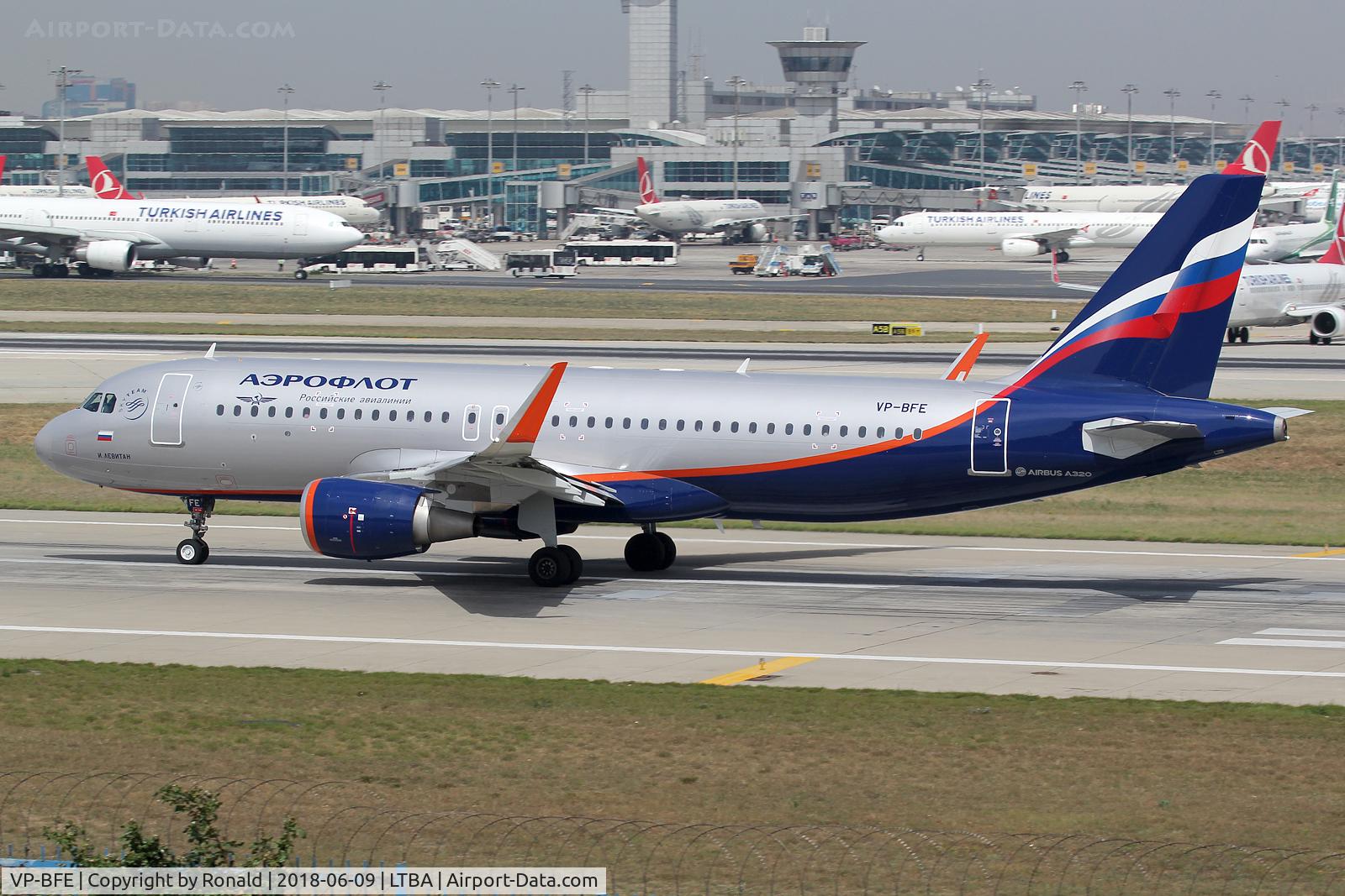 VP-BFE, 2017 Airbus A320-214 C/N 7593, at ist