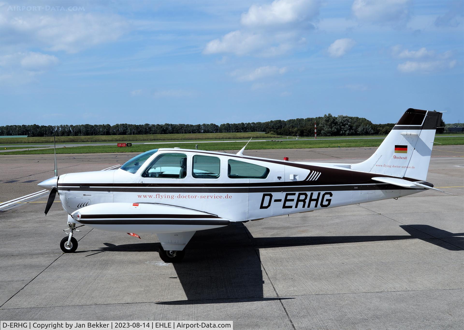 D-ERHG, 1990 Beech F33A Bonanza Bonanza C/N CE-1507, Lelystad Airport