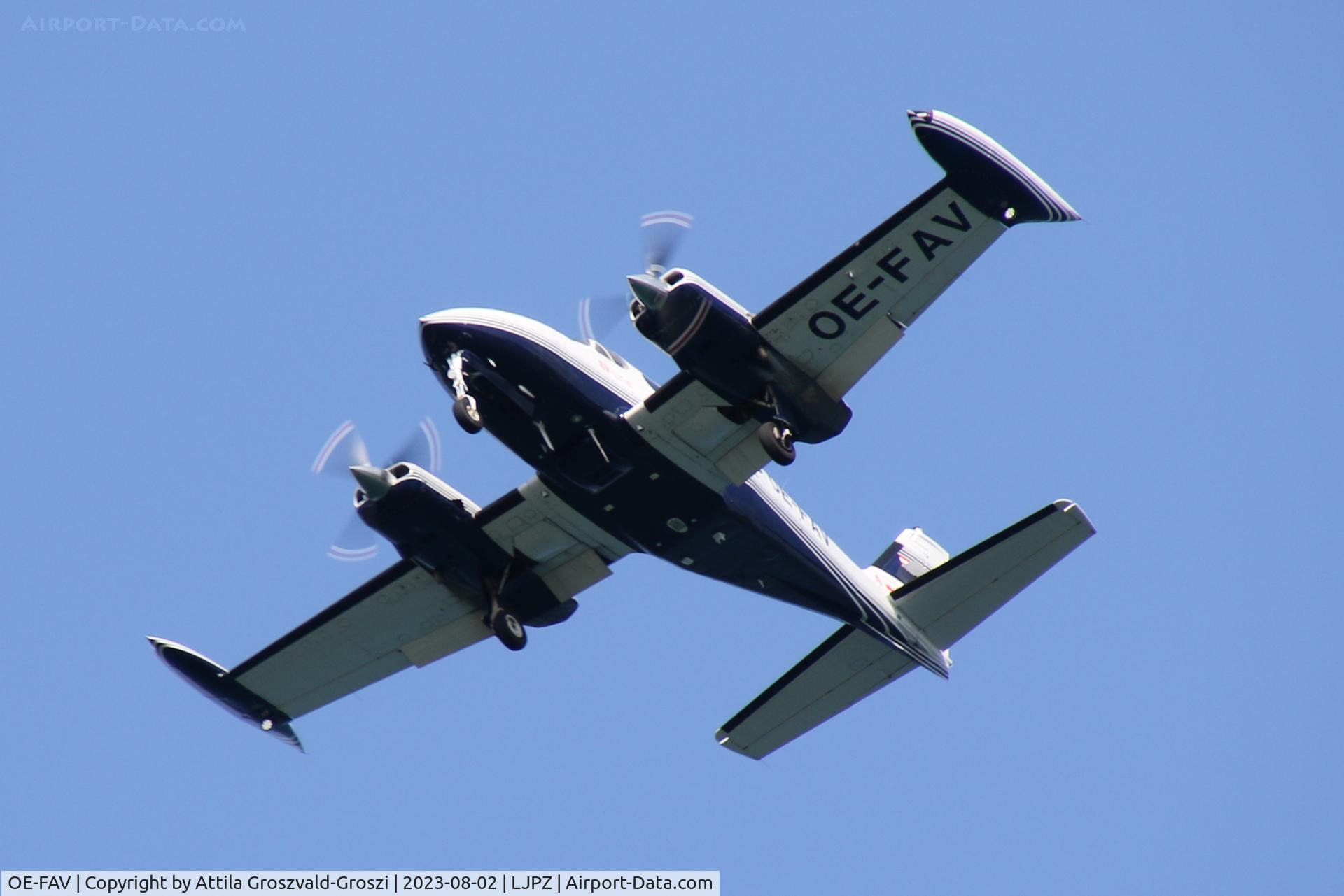 OE-FAV, Cessna 340A C/N 340A0707, LJPZ - Portorož Airport, Slovenia