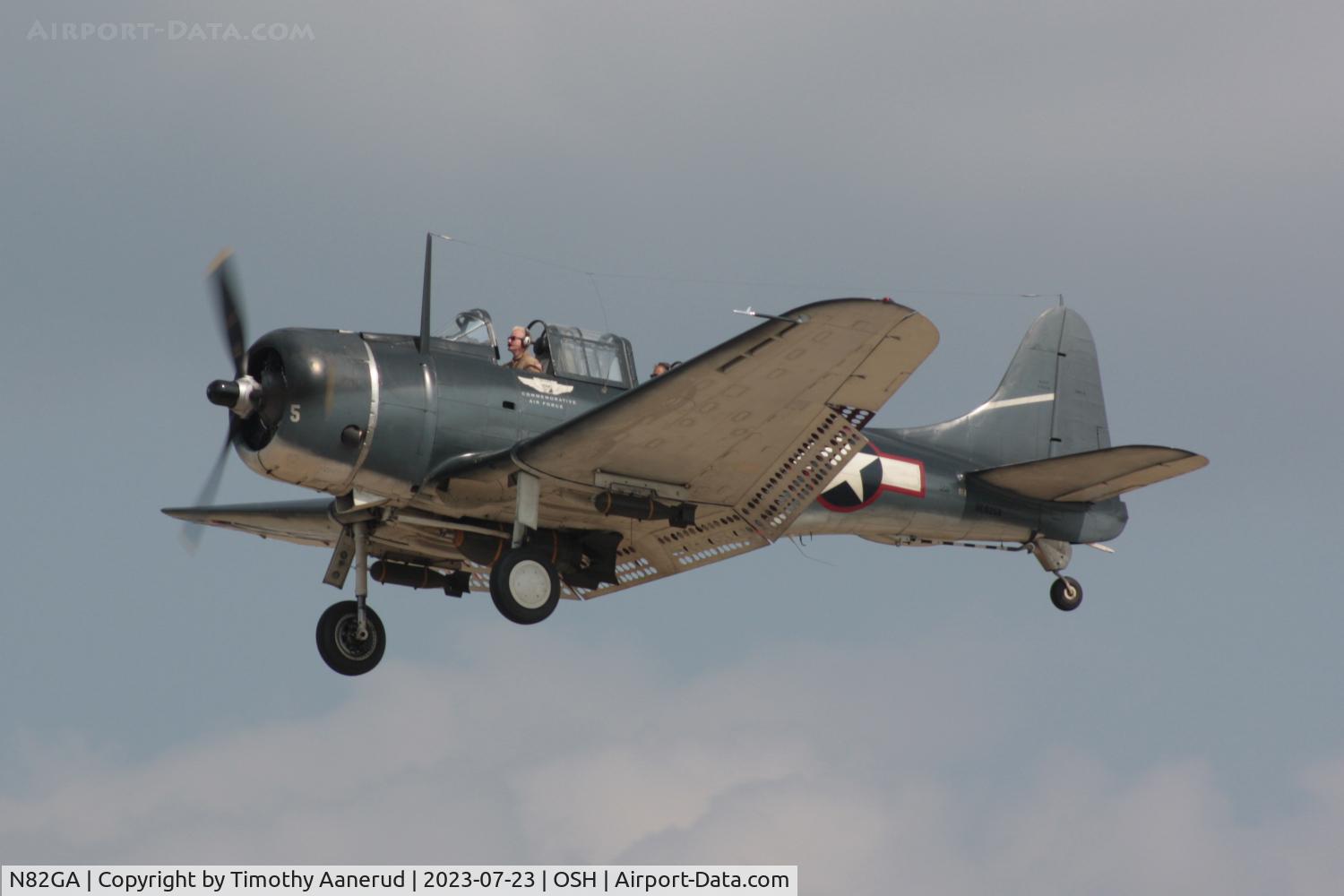 N82GA, Douglas SBD-5 Dauntless C/N 54532, Douglas SBD-5 Dauntless, c/n: 54532, AirVenture 2023