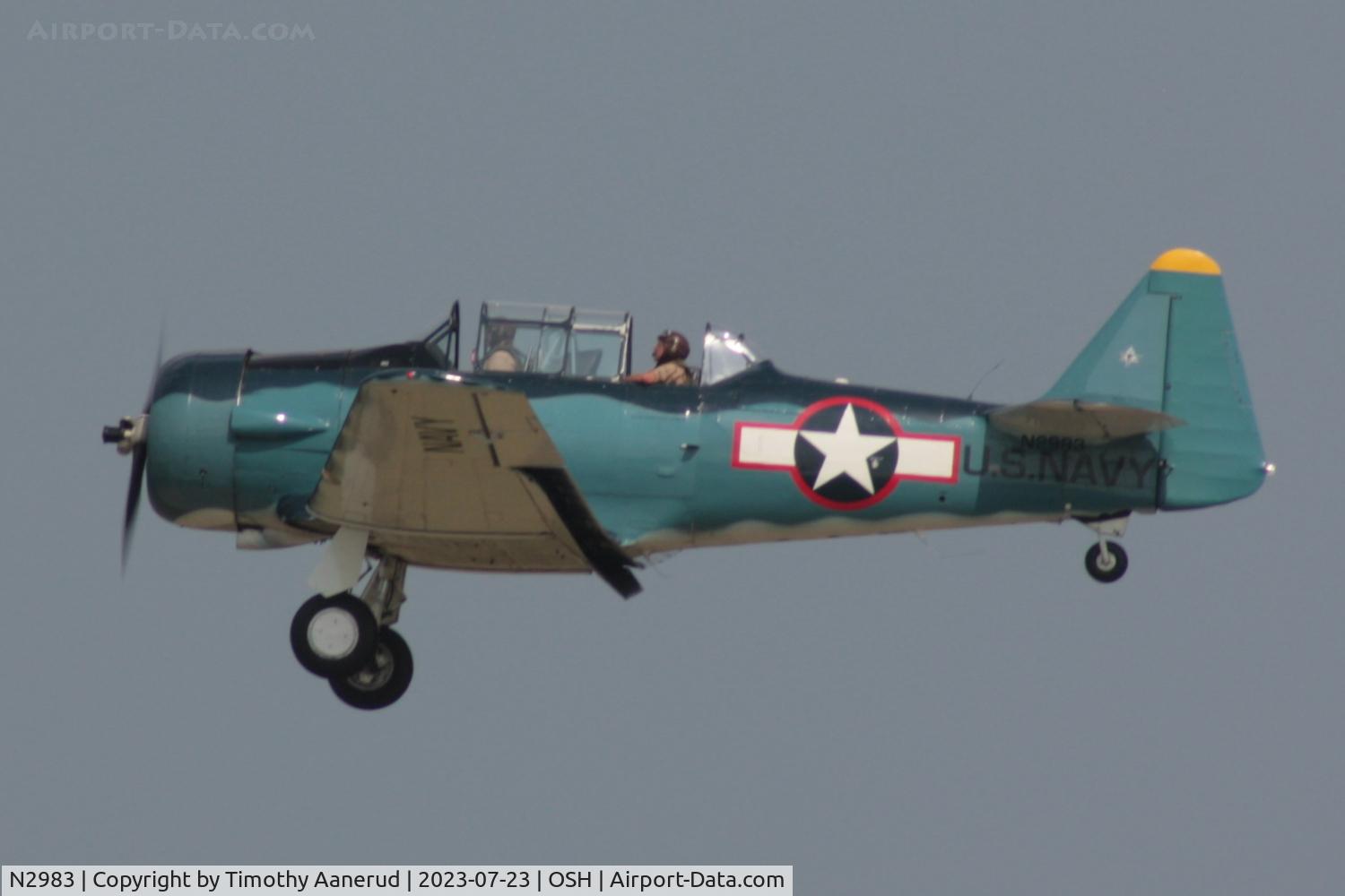 N2983, 2002 North American AT-6D Texan C/N 88-18053, 2002 North American AT-6D Texan, c/n: 88-18053, AirVenture 2023