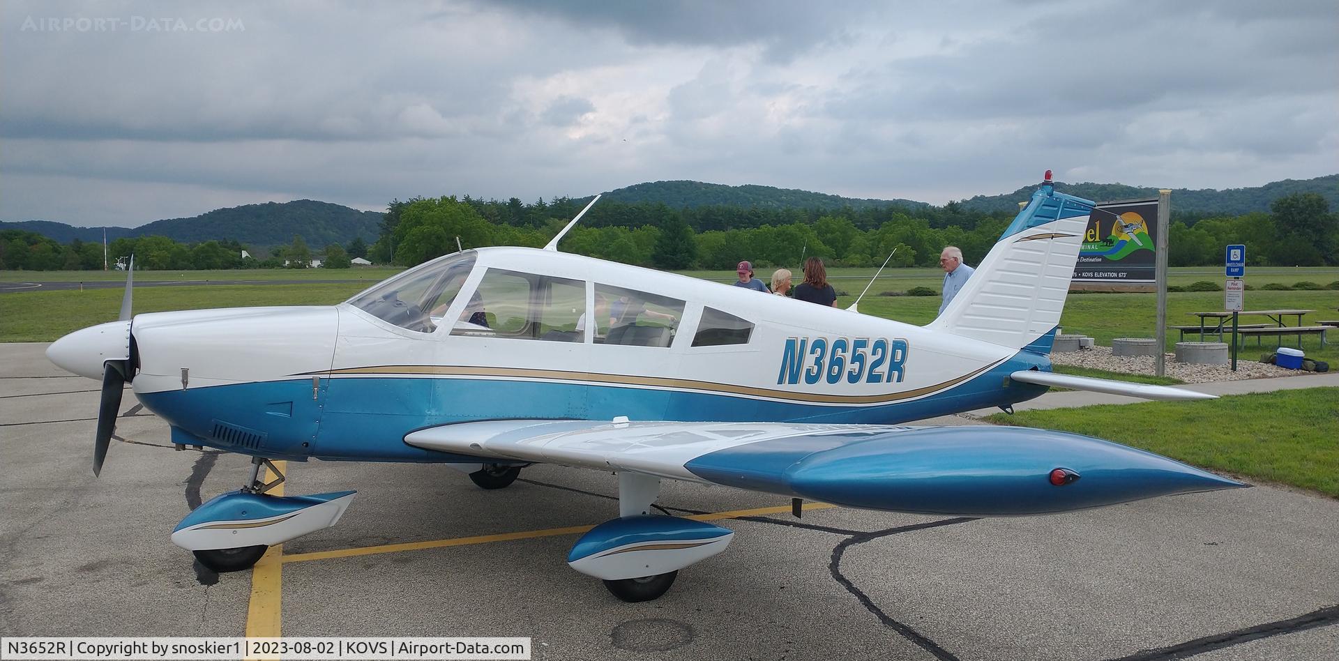 N3652R, 1969 Piper PA-28-180 C/N 28-5756, Flying Hamburger Social