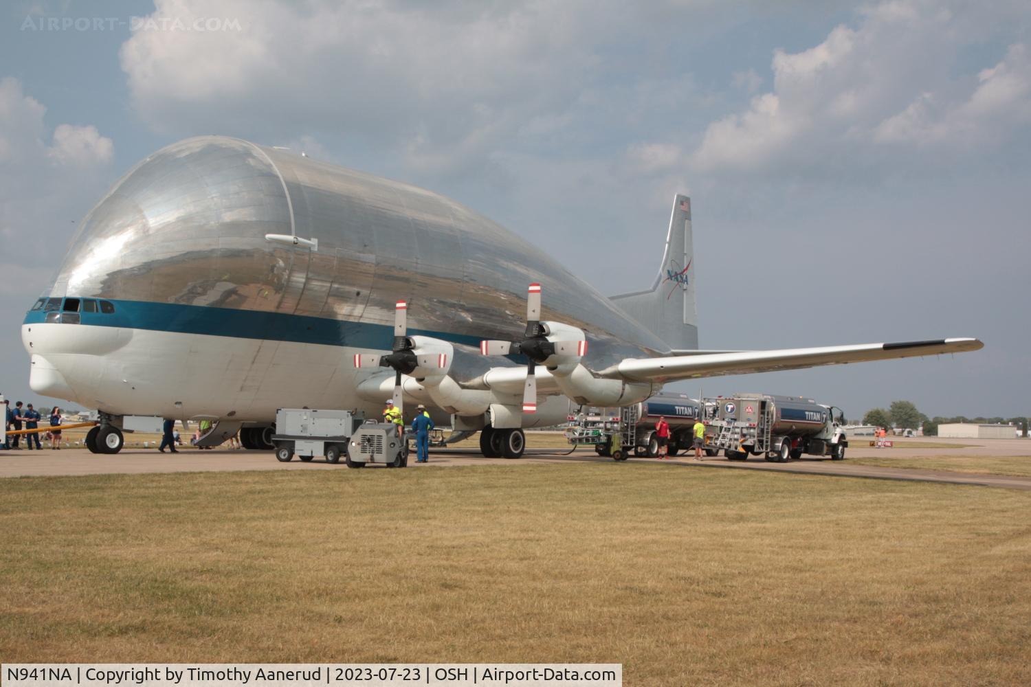 N941NA, 1983 Aero Spacelines 377SGT-F Super Guppy Turbine C/N 0004, Aero Spacelines 377SGT-F Super Guppy Turbine, c/n: 0004, AirVenture 2023.