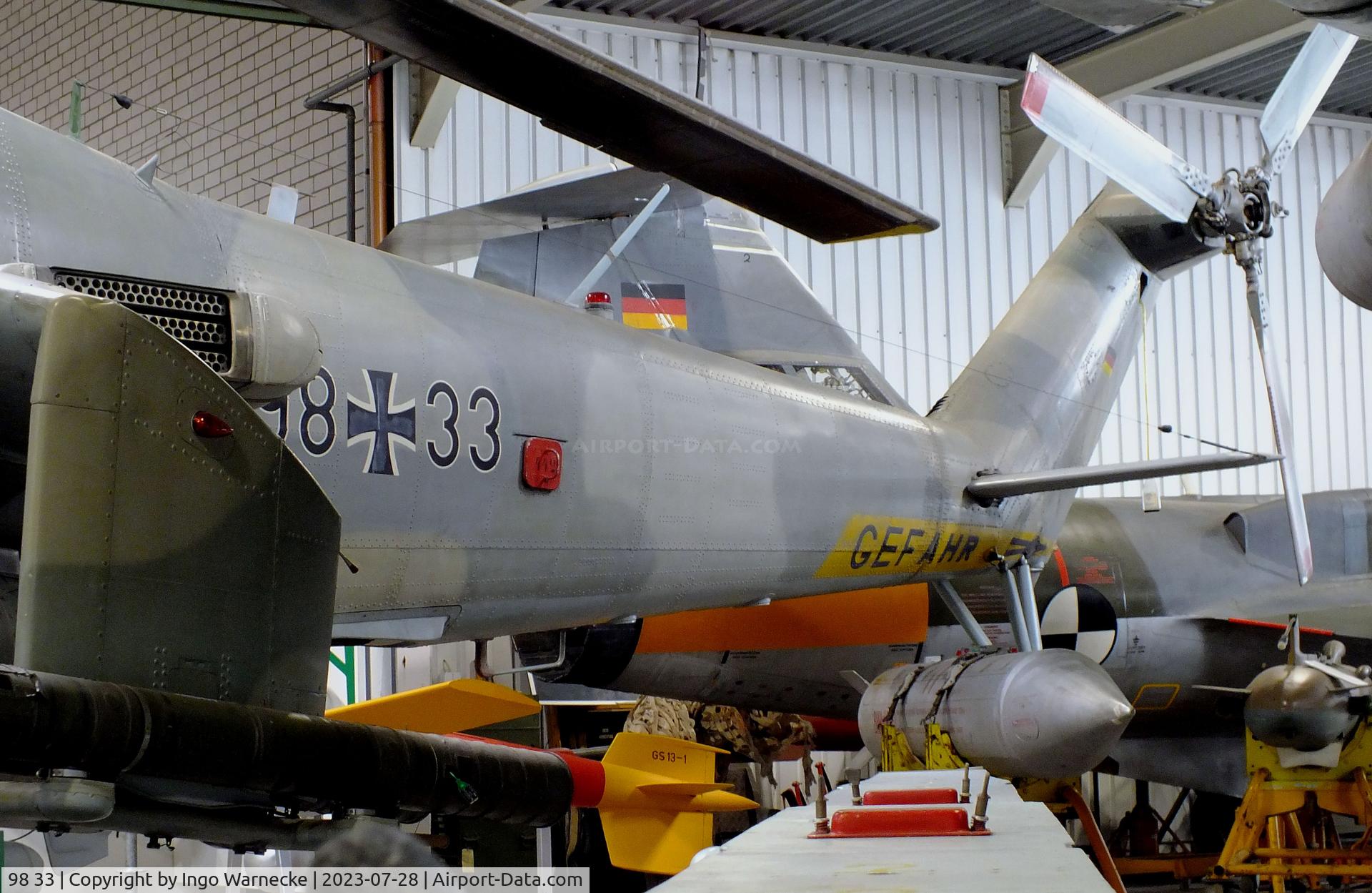98 33, Mil Mi-24P Hind F C/N 340330, Mil Mi-24P HIND-F at the Wehrtechnische Studiensammlung (WTS), Koblenz
