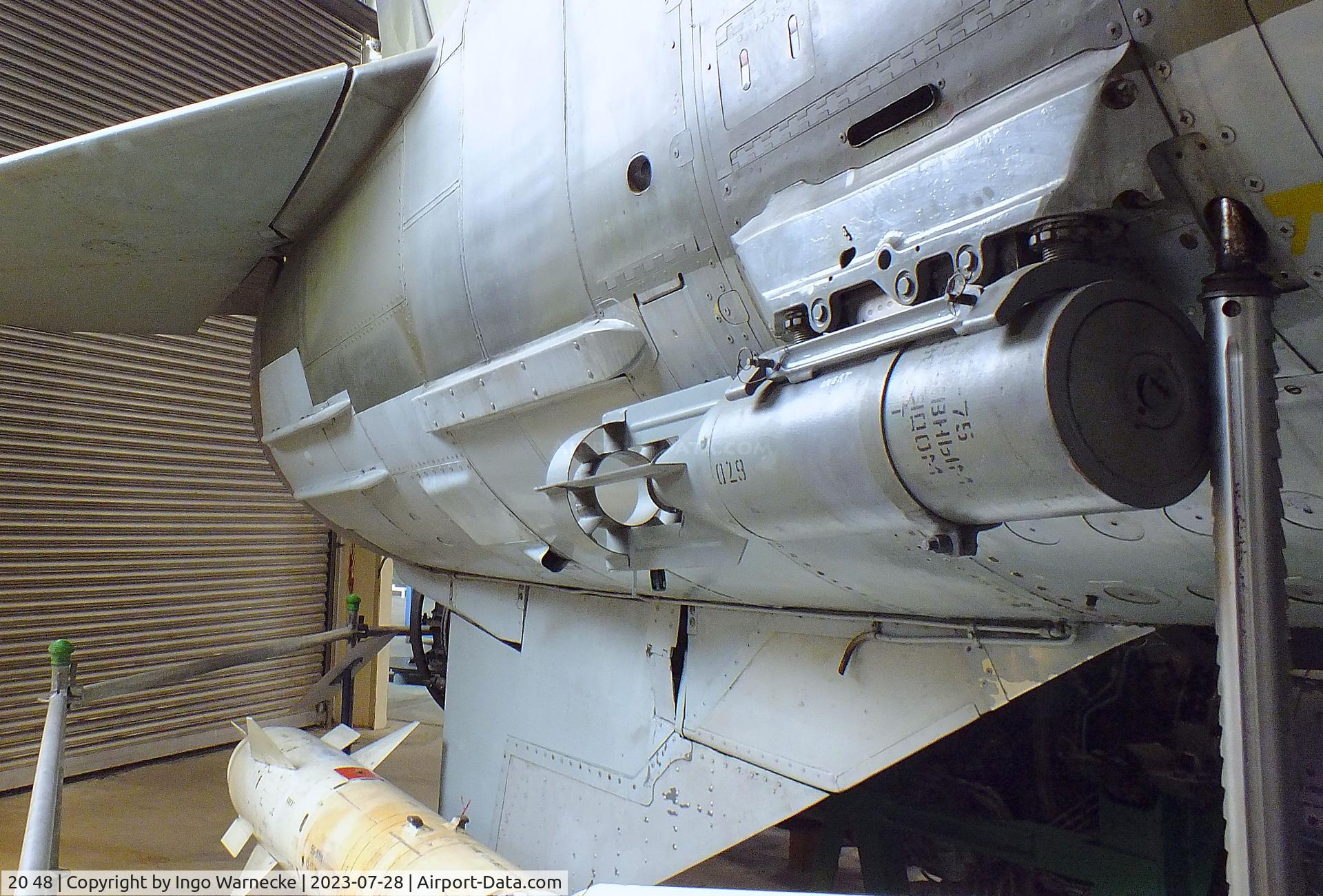 20 48, Mikoyan-Gurevich MiG-23BN C/N 0393214218, Mikoyan i Gurevich MiG-23BN FLOGGER-H at the Wehrtechnische Studiensammlung (WTS), Koblenz