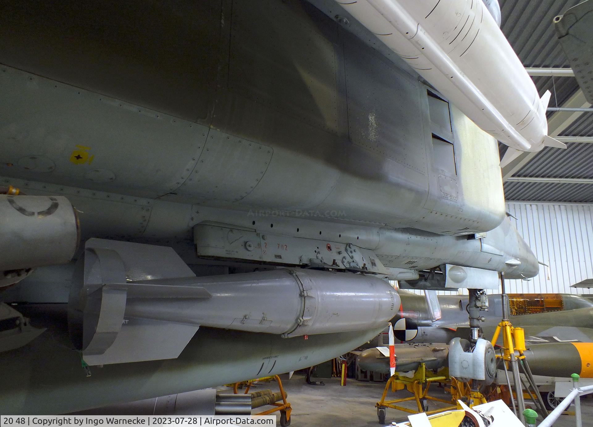 20 48, Mikoyan-Gurevich MiG-23BN C/N 0393214218, Mikoyan i Gurevich MiG-23BN FLOGGER-H at the Wehrtechnische Studiensammlung (WTS), Koblenz