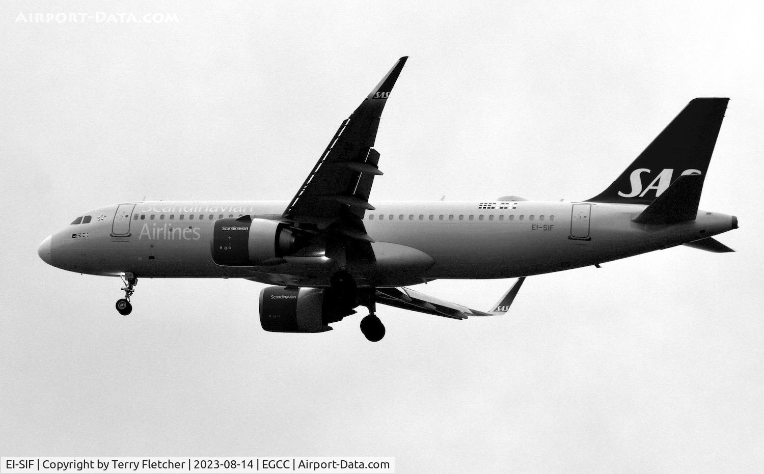 EI-SIF, 2018 Airbus A320-251N C/N 8109, At Manchester Airport