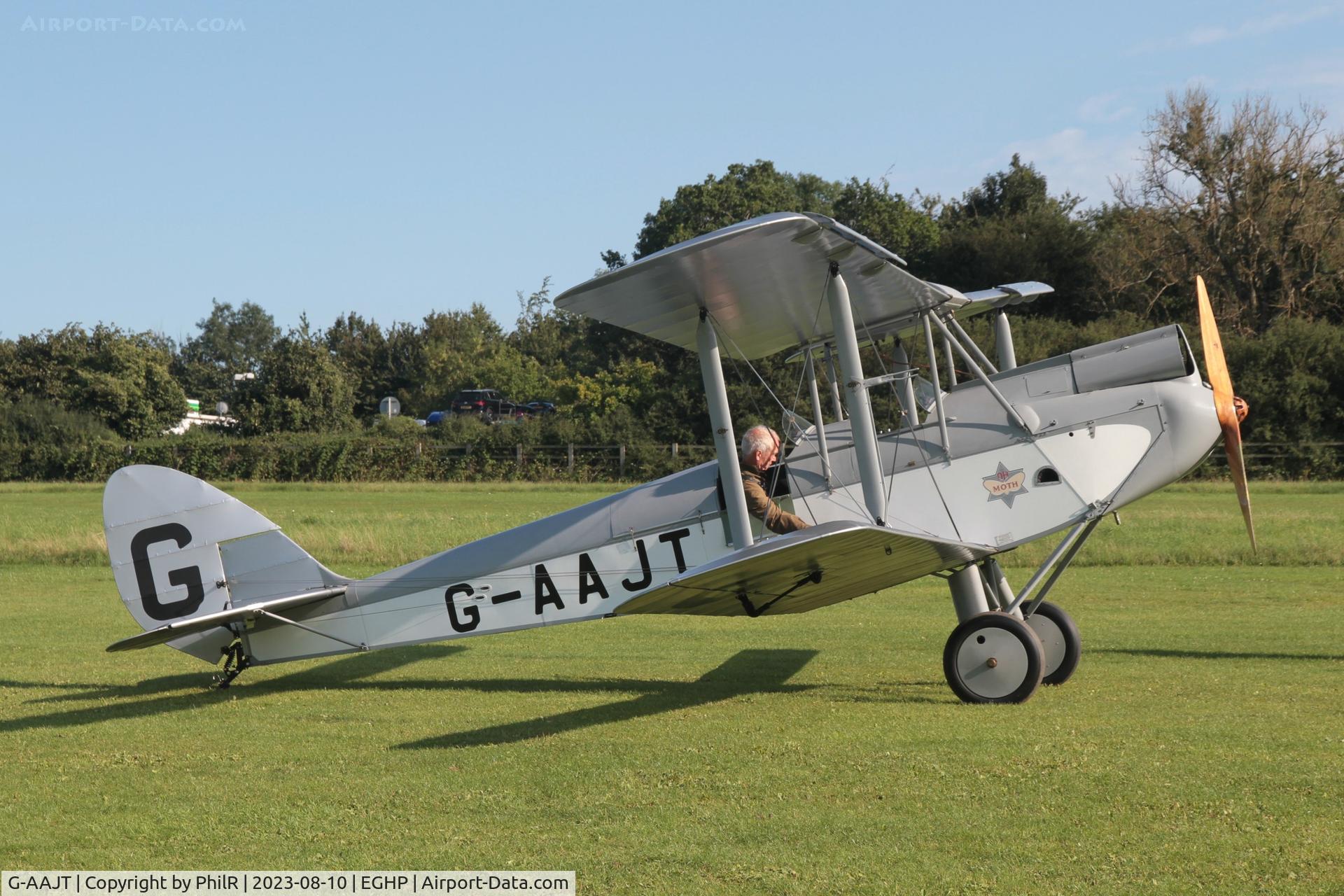 G-AAJT, 1930 De Havilland DH60G Gipsy Moth C/N 1084, G-AAJT 1930 DH60G Gipsy Moth Popham