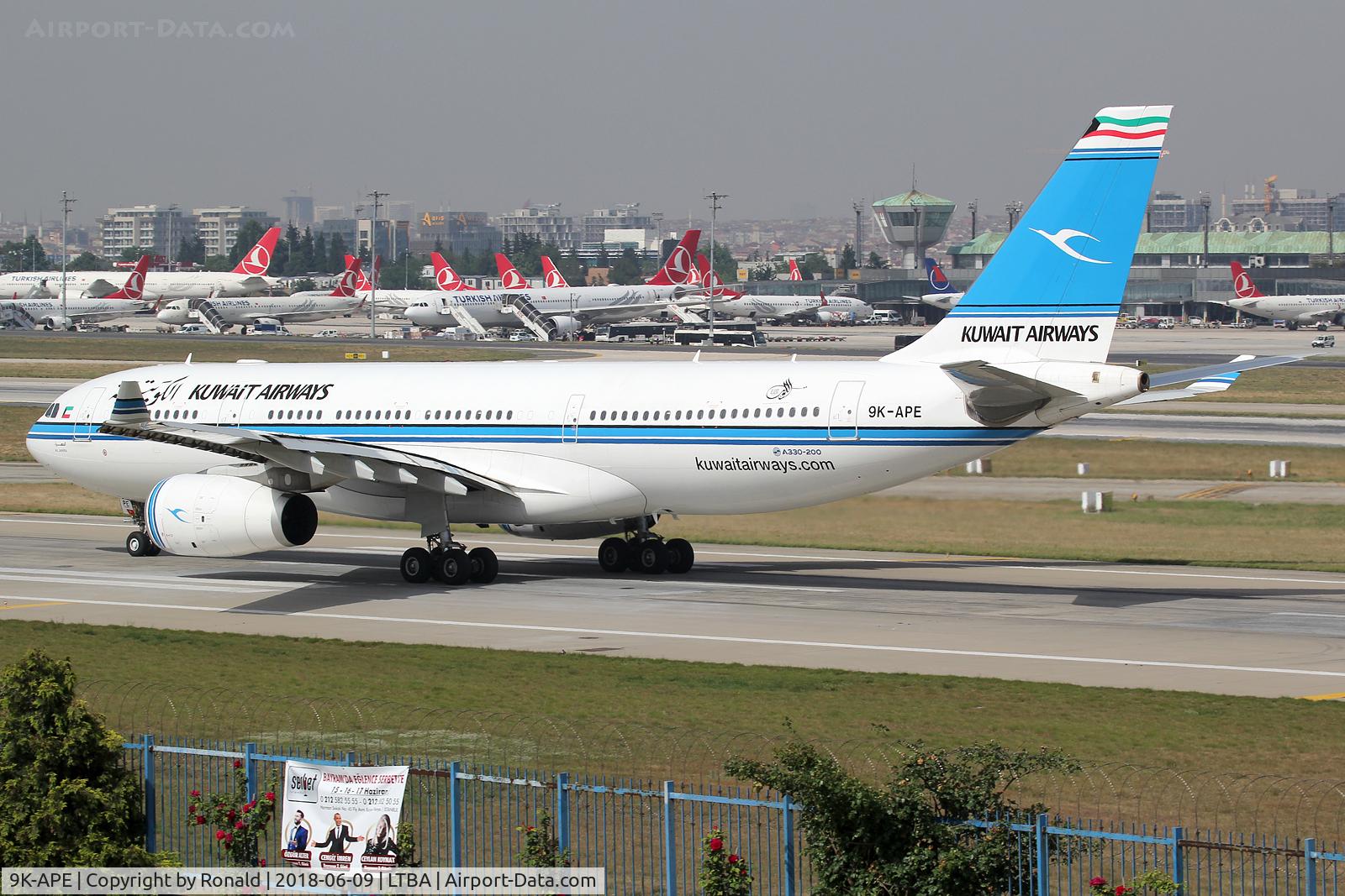 9K-APE, 2015 Airbus A330-243 C/N 1681, at ist