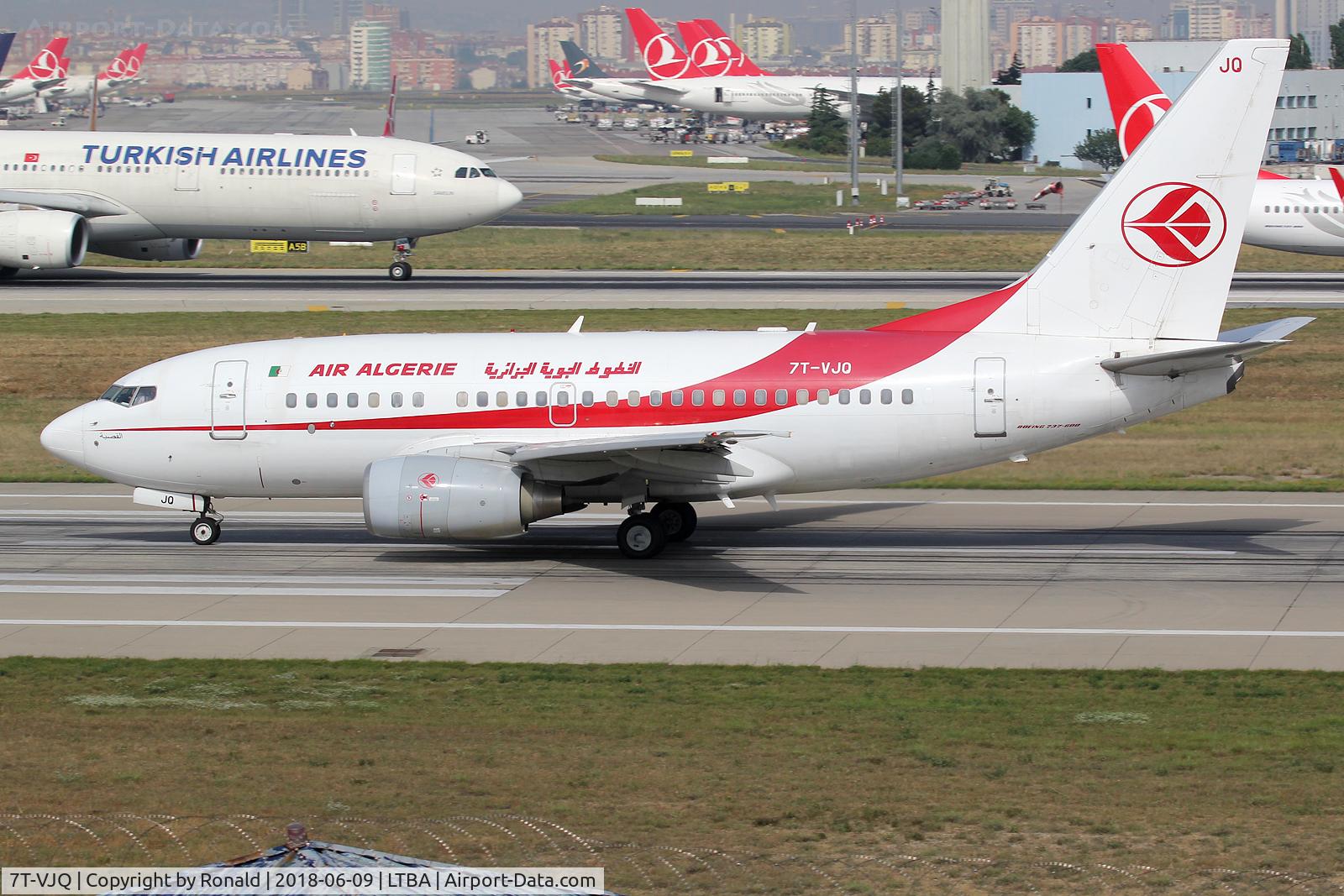 7T-VJQ, 2002 Boeing 737-6D6 C/N 30209, at ist