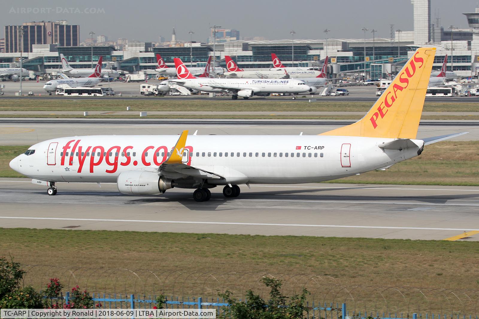TC-ARP, 2011 Boeing 737-82R C/N 40727, at ist
