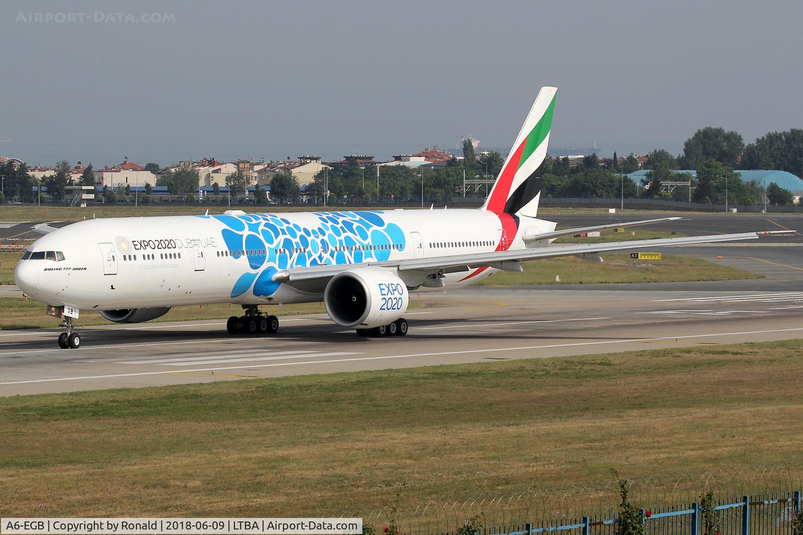 A6-EGB, 2011 Boeing 777-31H/ER C/N 38985, at ist