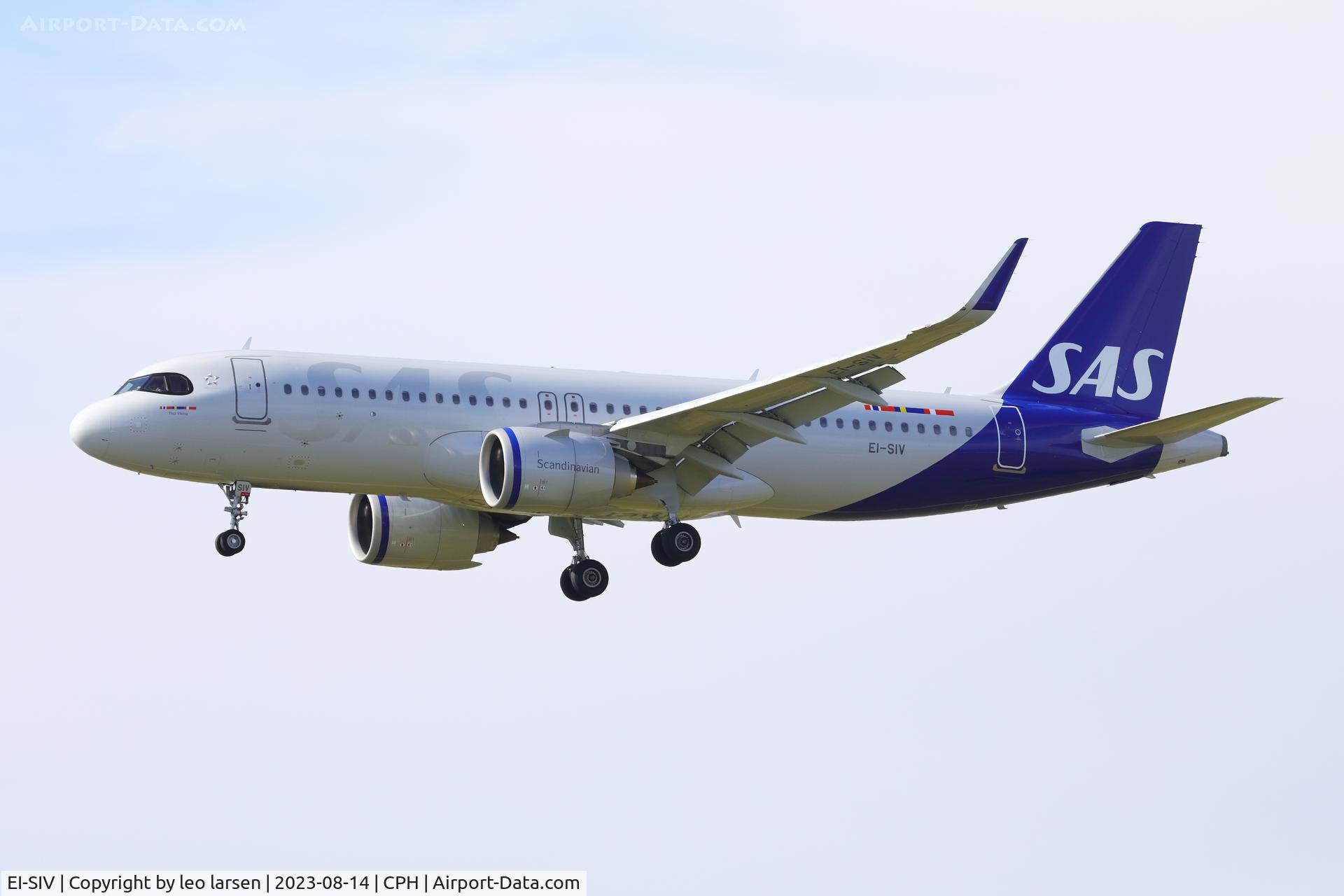 EI-SIV, 2023 Airbus A320-251N C/N 11206, Copenhagen 14.8.2023