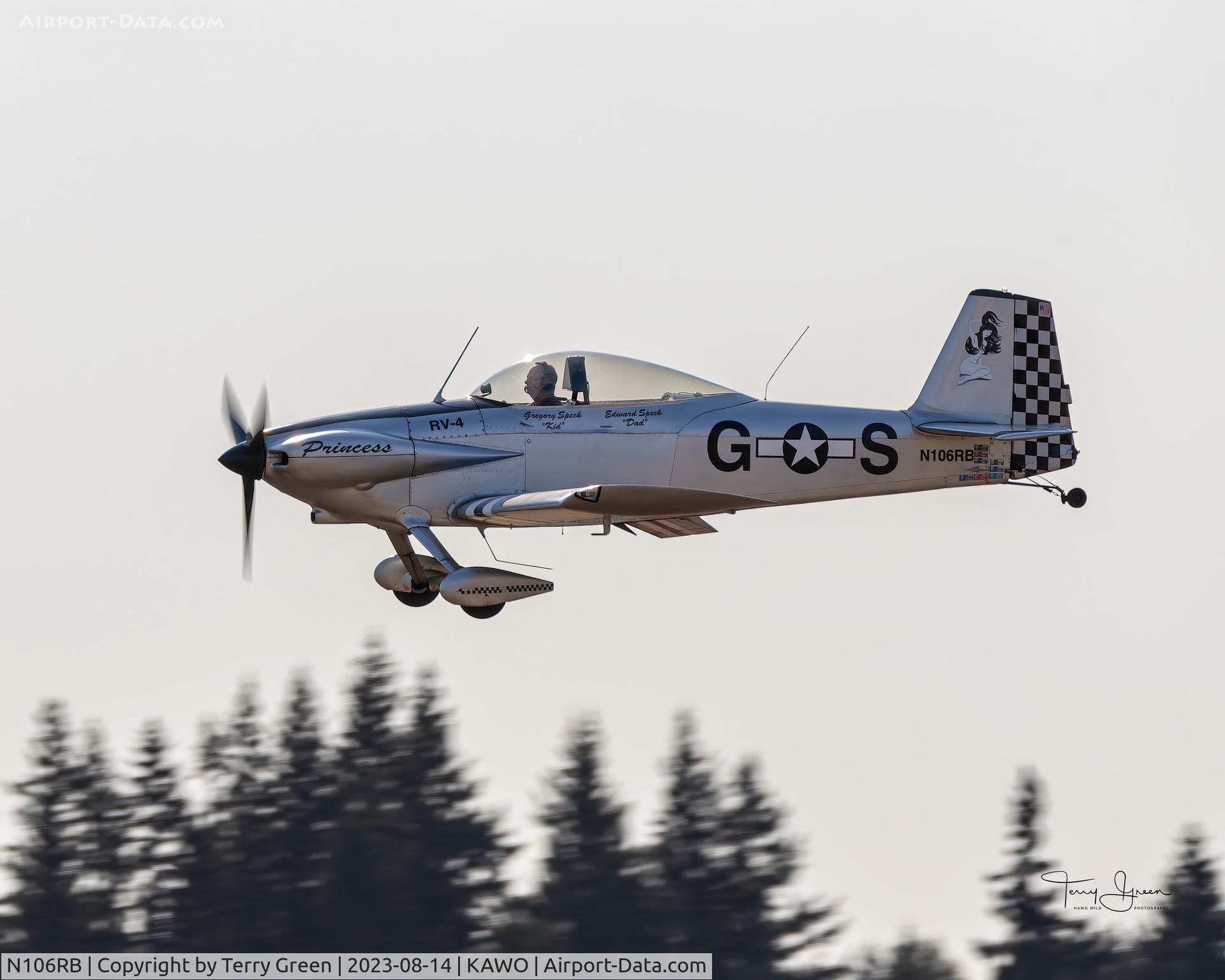 N106RB, 1988 Vans RV-4 C/N 1066, KAWO