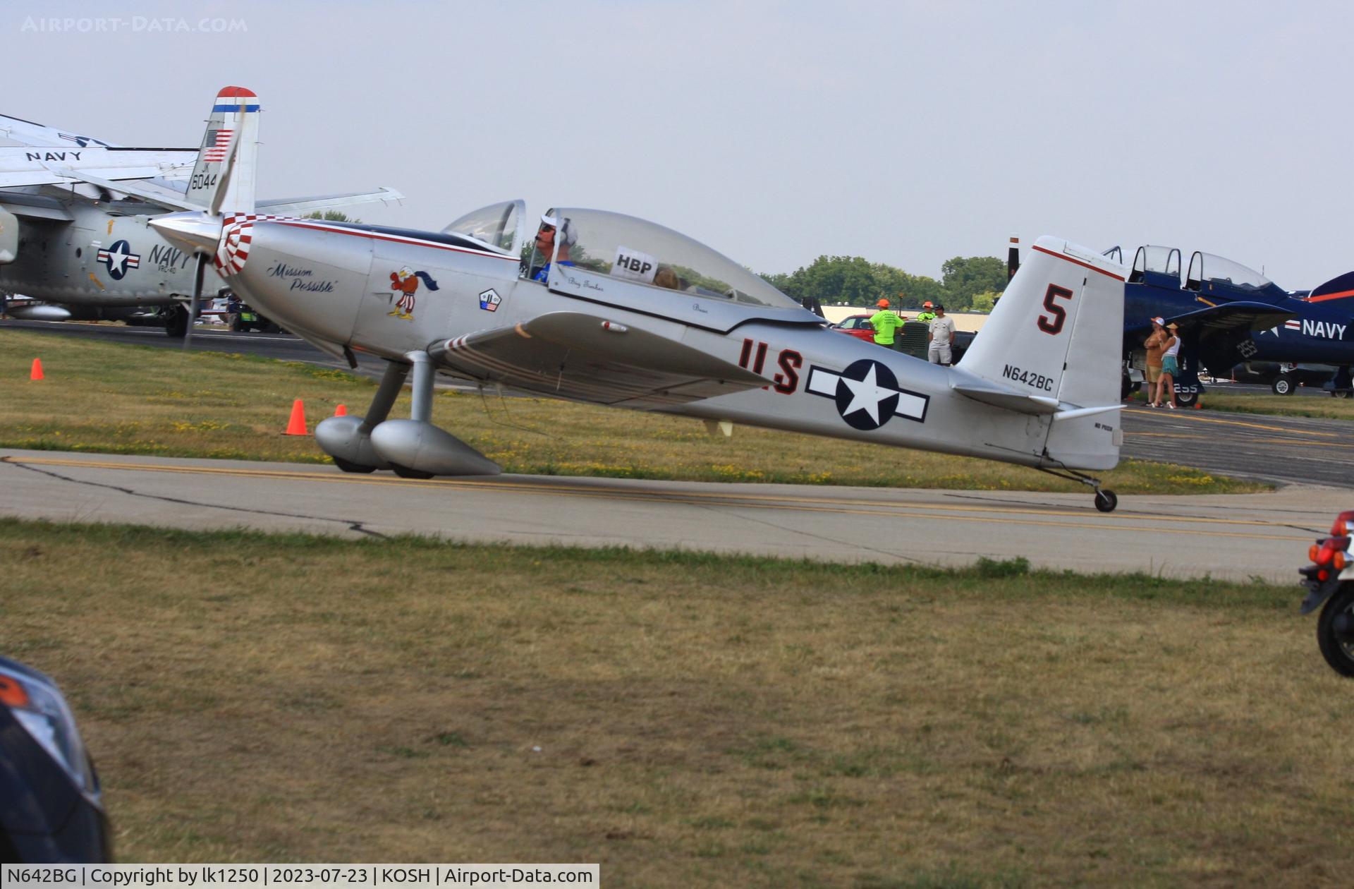 N642BG, 2002 Vans RV-8 C/N 81449, This Van's RV-8 is at EAA AirVenture