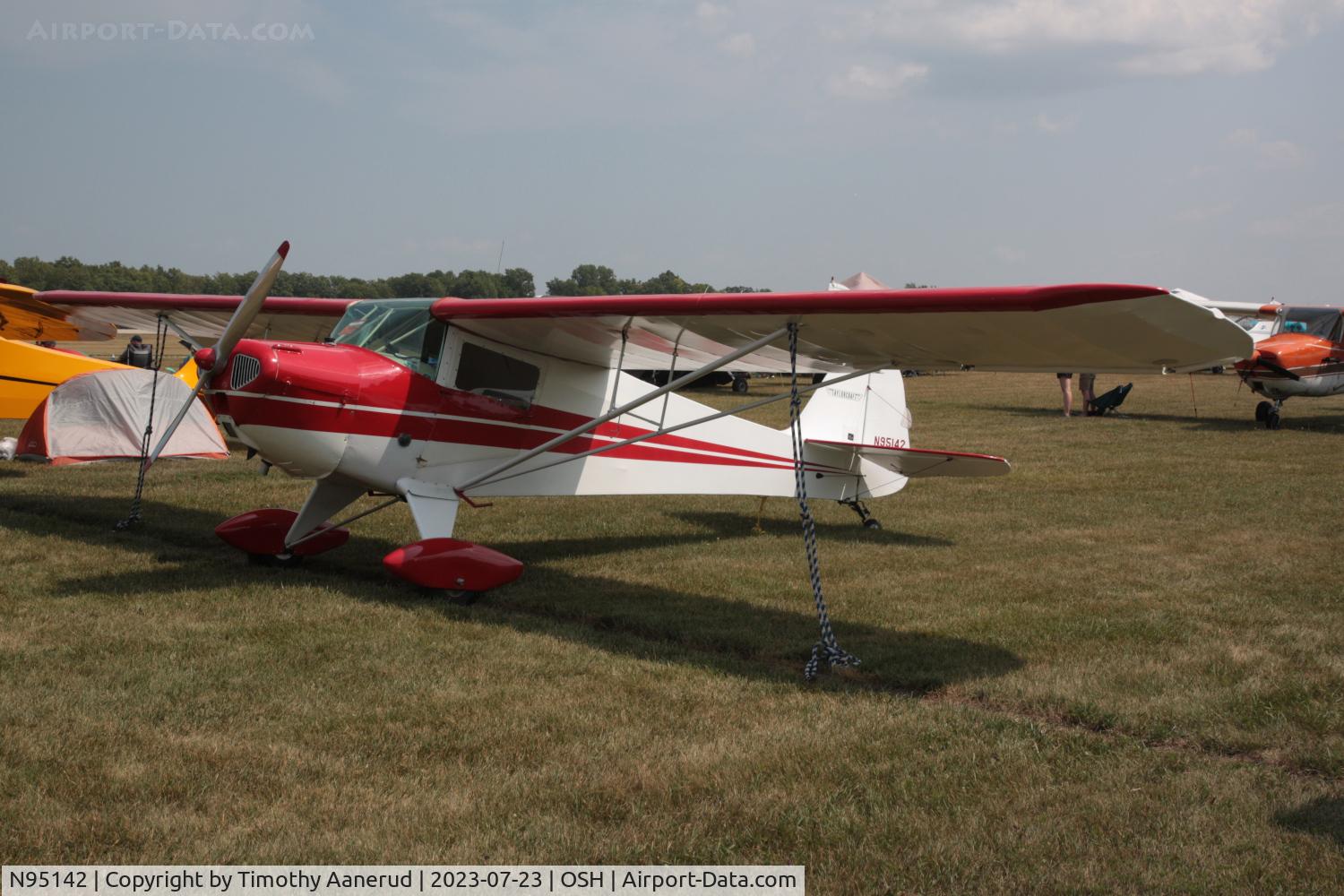 N95142, 1946 Taylorcraft BC12-D C/N 9542, 1946 Taylorcraft BC12-D, c/n: 9542, AirVenture 2023