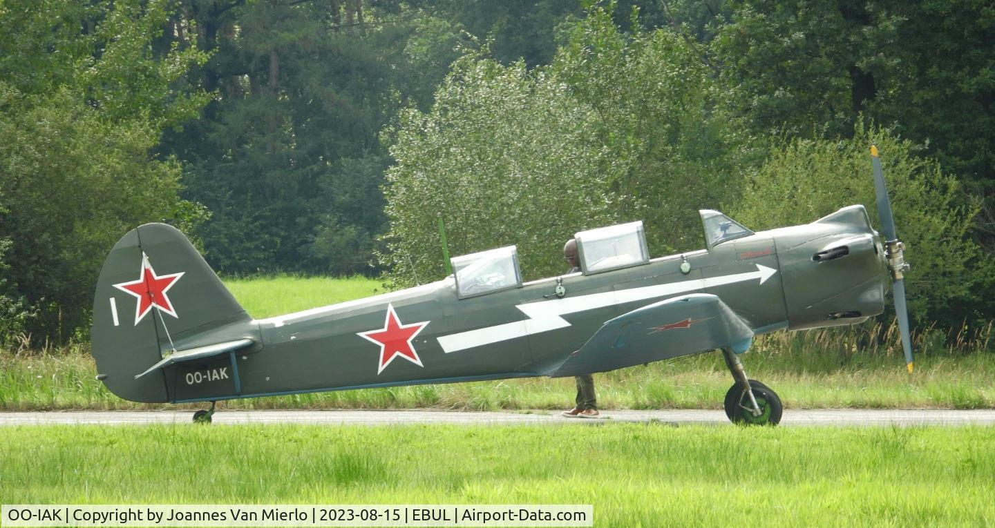 OO-IAK, 1956 Yakovlev Yak-18 C/N 1332019, Ursel