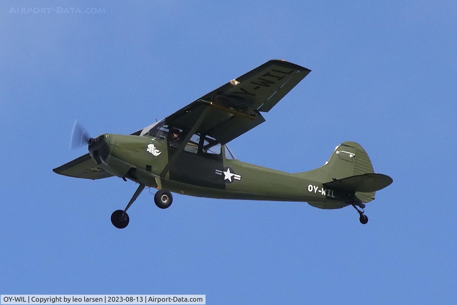 OY-WIL, 1961 Cessna 305C Bird Dog C/N 0004, Værløse Denmark 13.8.2023