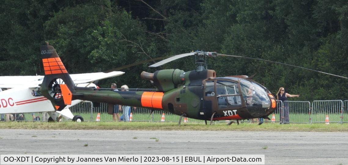OO-XDT, 1984 Aèrospatiale SA-342M Gazelle C/N 2103, Ursel