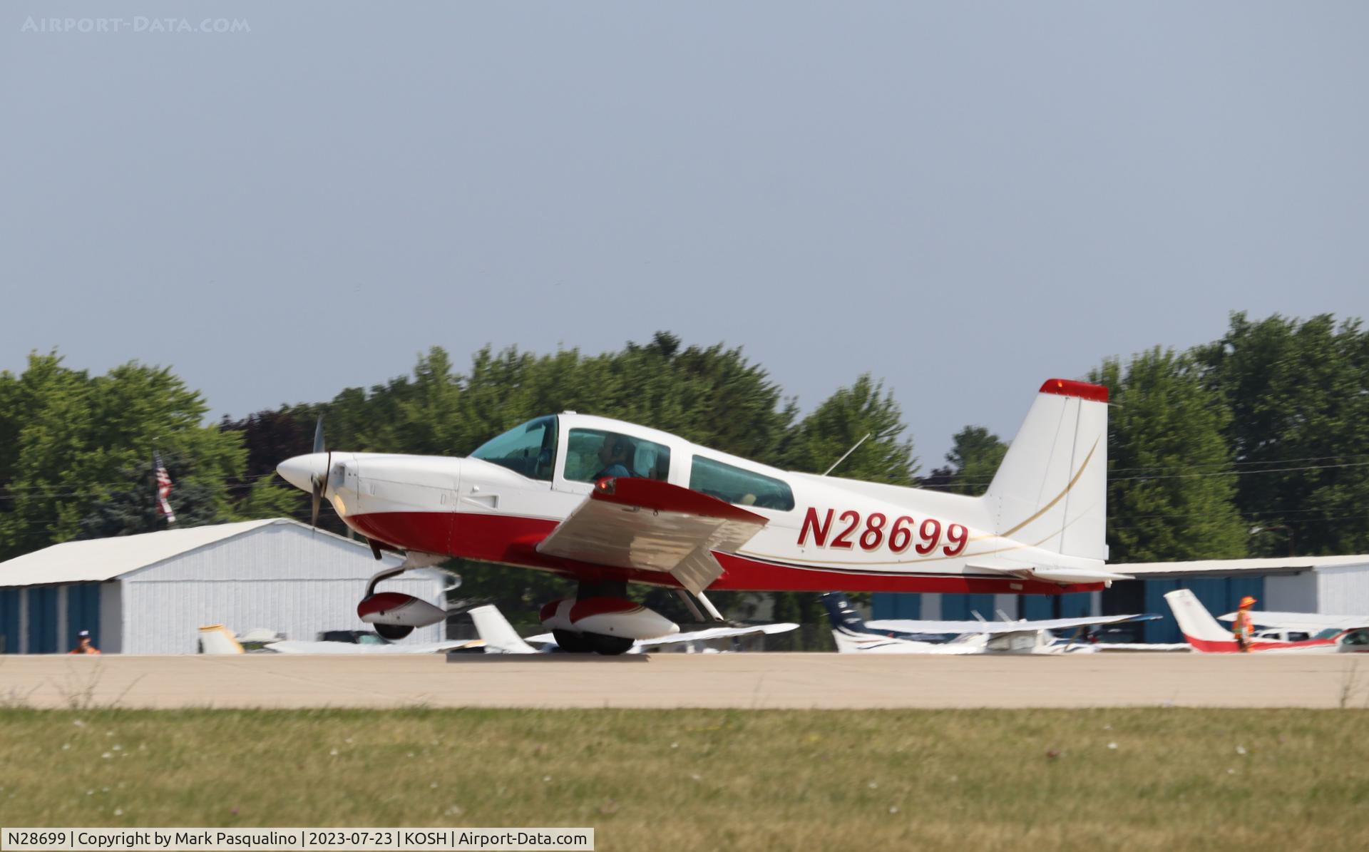 N28699, 1978 Grumman American AA-5B Tiger C/N AA5B0764, Grumman American AA-5B