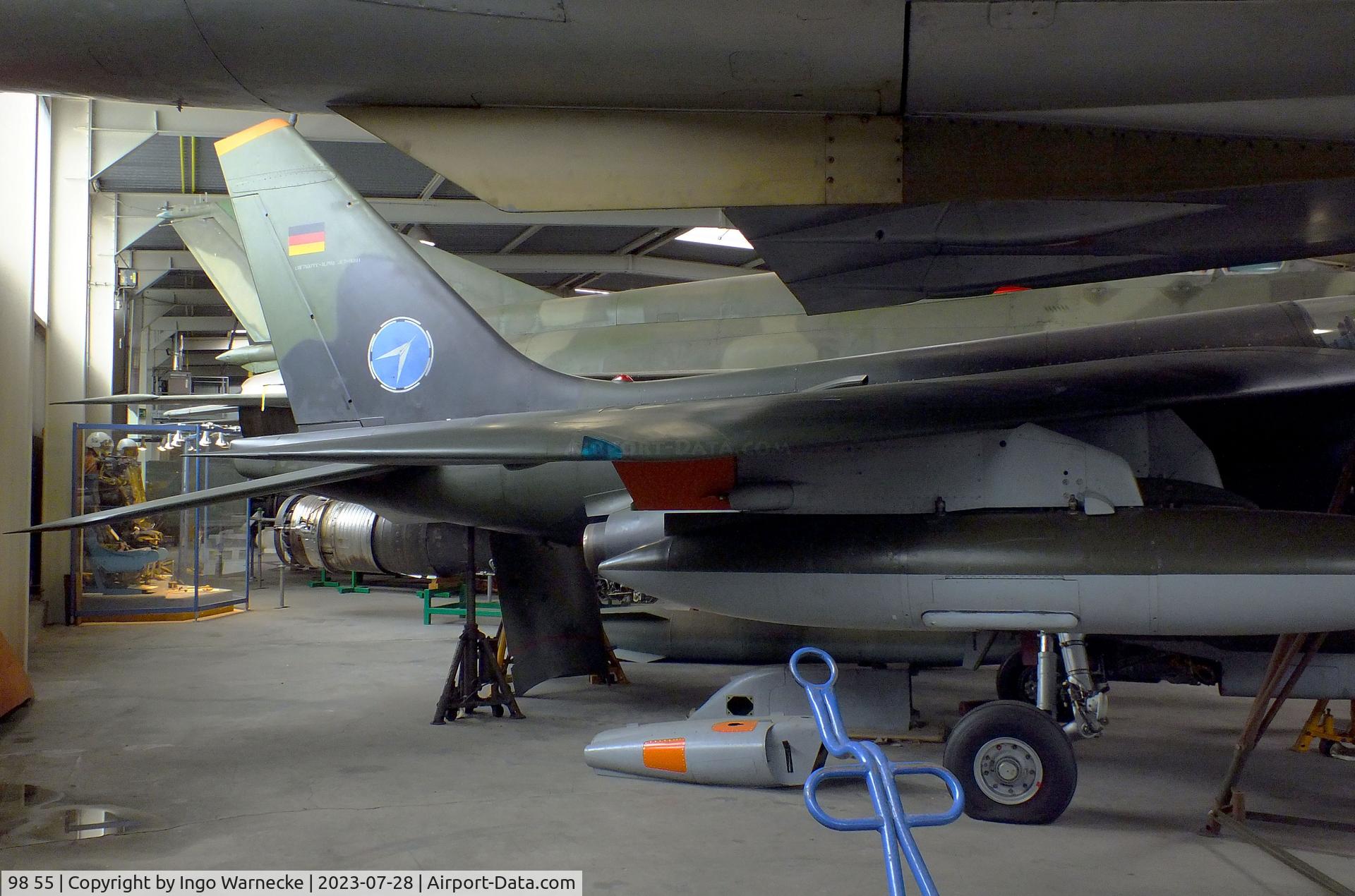 98 55, Dassault-Dornier Alpha Jet A C/N 0003, Dassault-Breguet/Dornier Alpha Jet A at the Wehrtechnische Studiensammlung (WTS), Koblenz