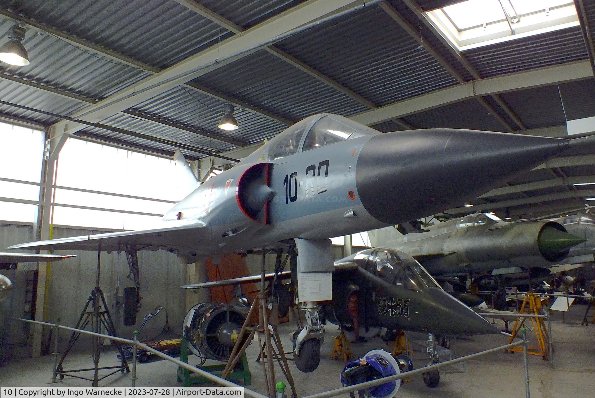 10, Dassault Mirage IIIC C/N 10, Dassault Mirage III C at the Wehrtechnische Studiensammlung (WTS), Koblenz