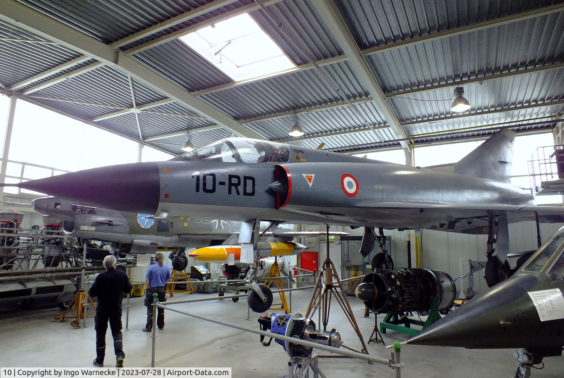 10, Dassault Mirage IIIC C/N 10, Dassault Mirage III C at the Wehrtechnische Studiensammlung (WTS), Koblenz